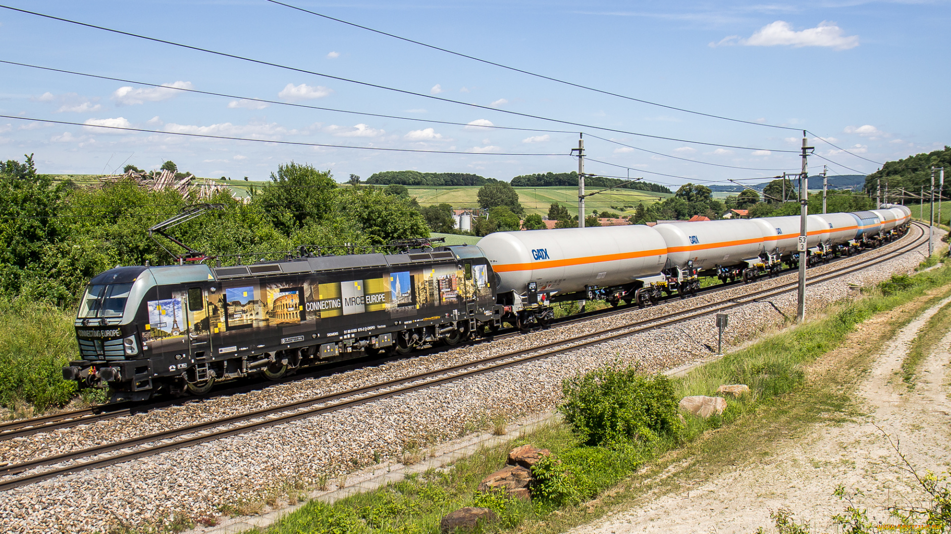 техника, электровозы, состав, локомотив