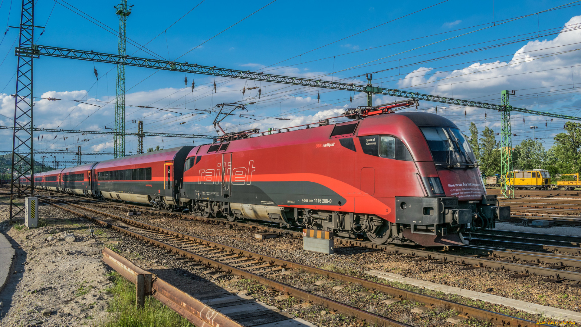 техника, электровозы, состав, локомотив