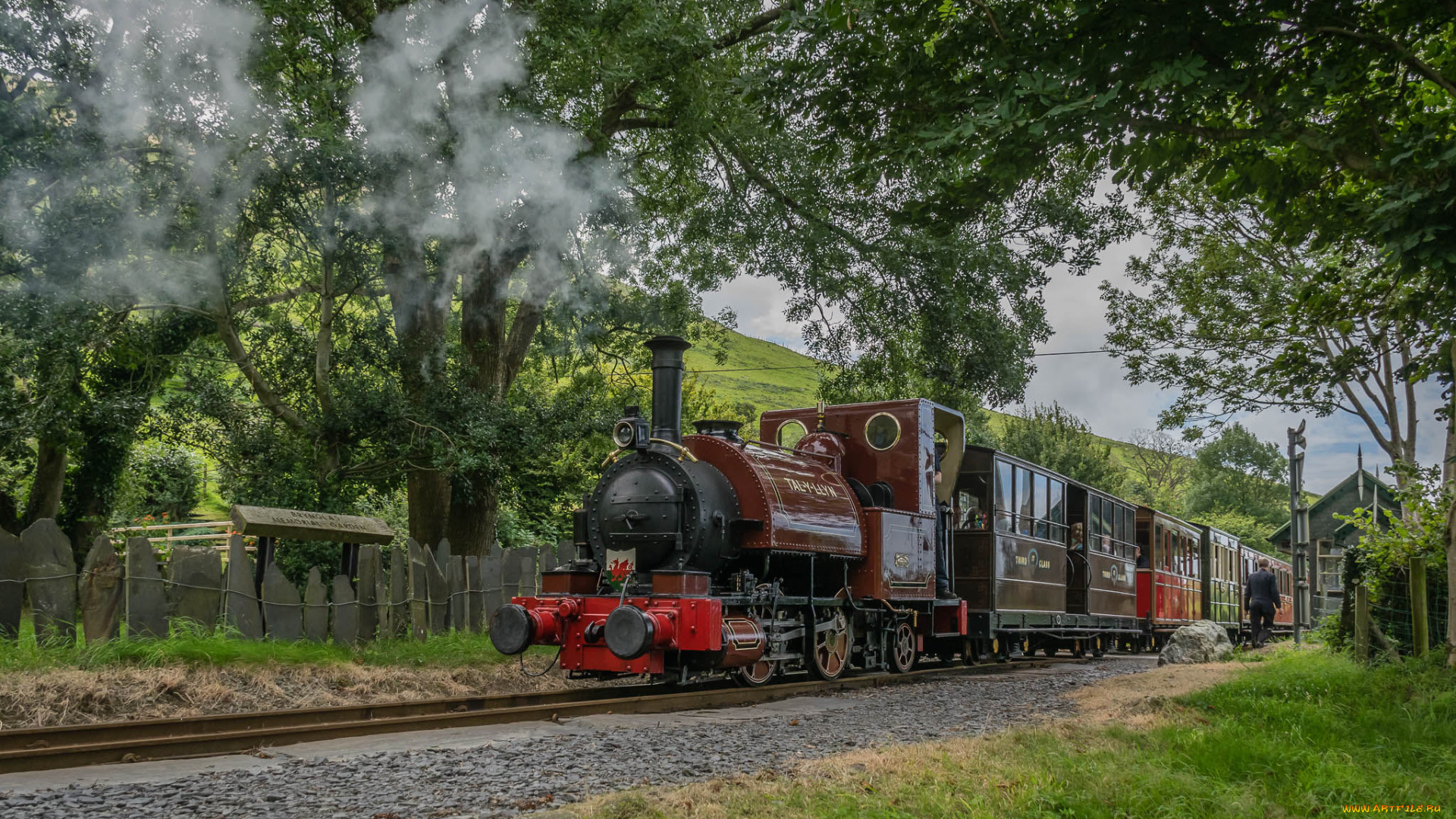 техника, паровозы, паровоз, рельсы