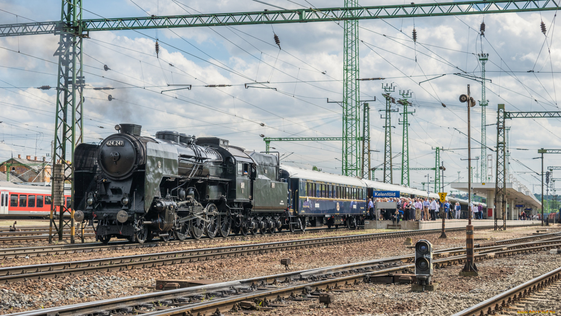 техника, паровозы, паровоз, рельсы