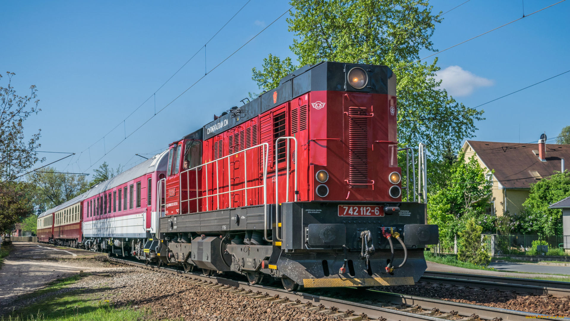 техника, поезда, состав, локомотив