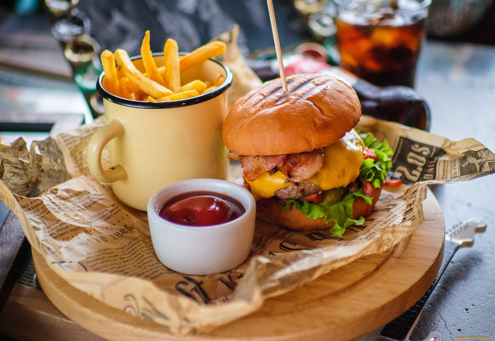 еда, бутерброды, , гамбургеры, , канапе, фаст-фуд, картофель, фри, кетчуп, гамбургер, соус