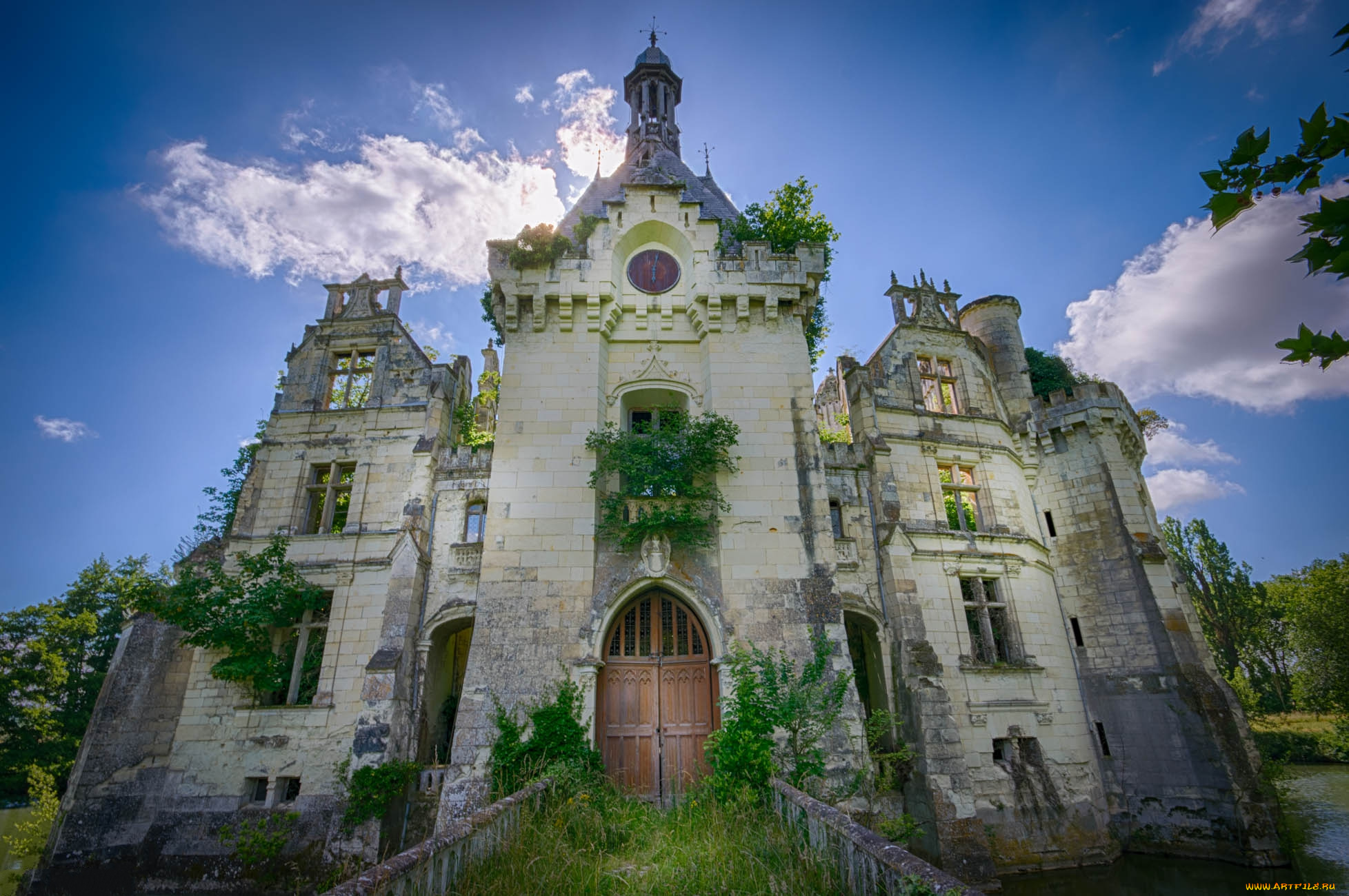 ch&, 226, teau, de, la, mothe-chandeniers, города, -, католические, соборы, , костелы, , аббатства, простор