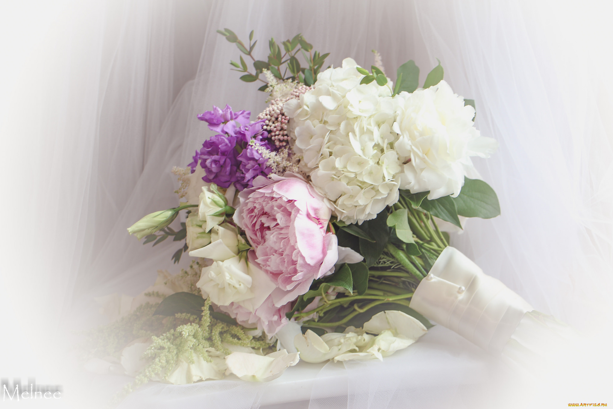 цветы, букеты, , композиции, ткань, гортензия, букет