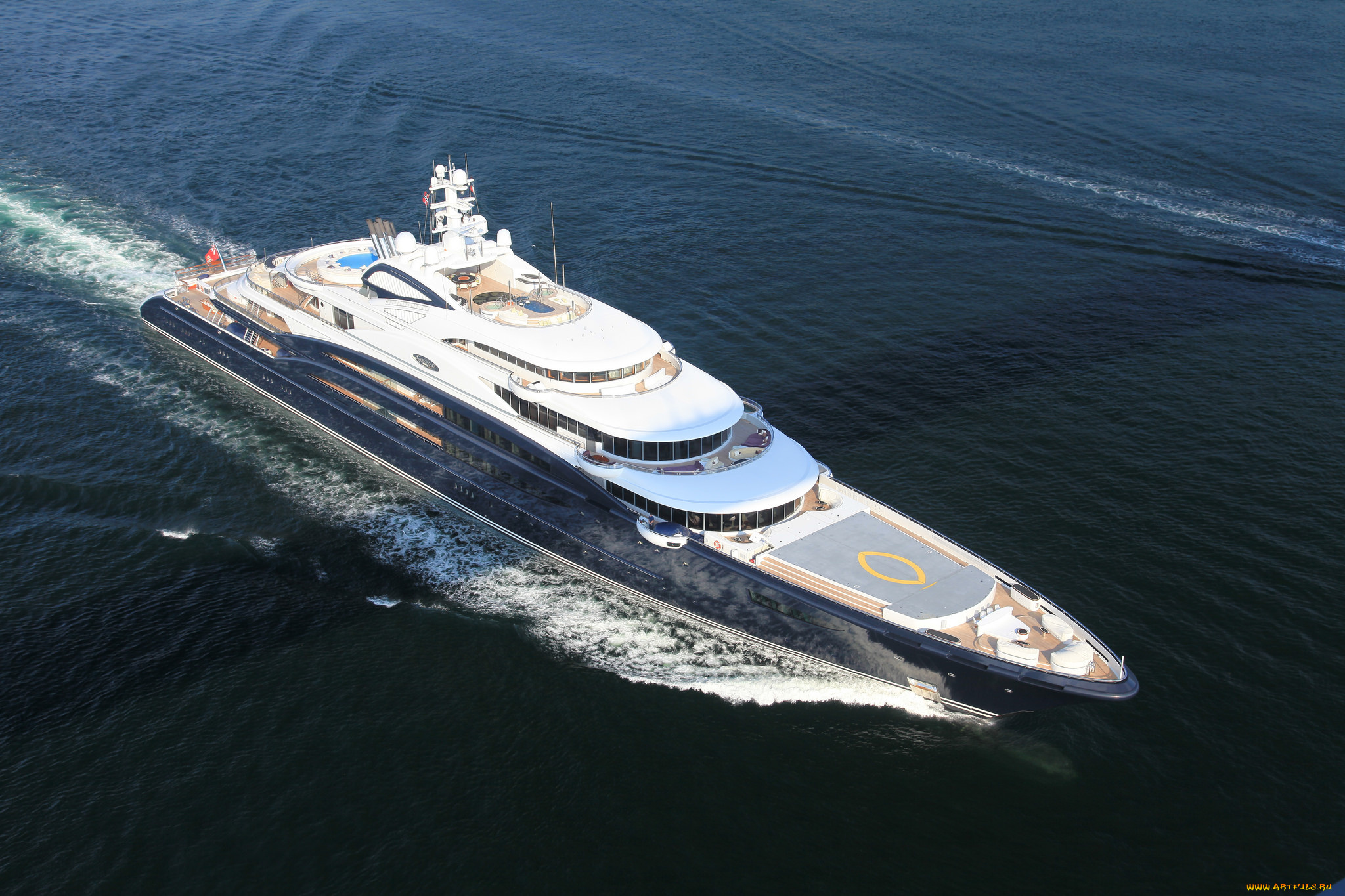 корабли, Яхты, суперяхта