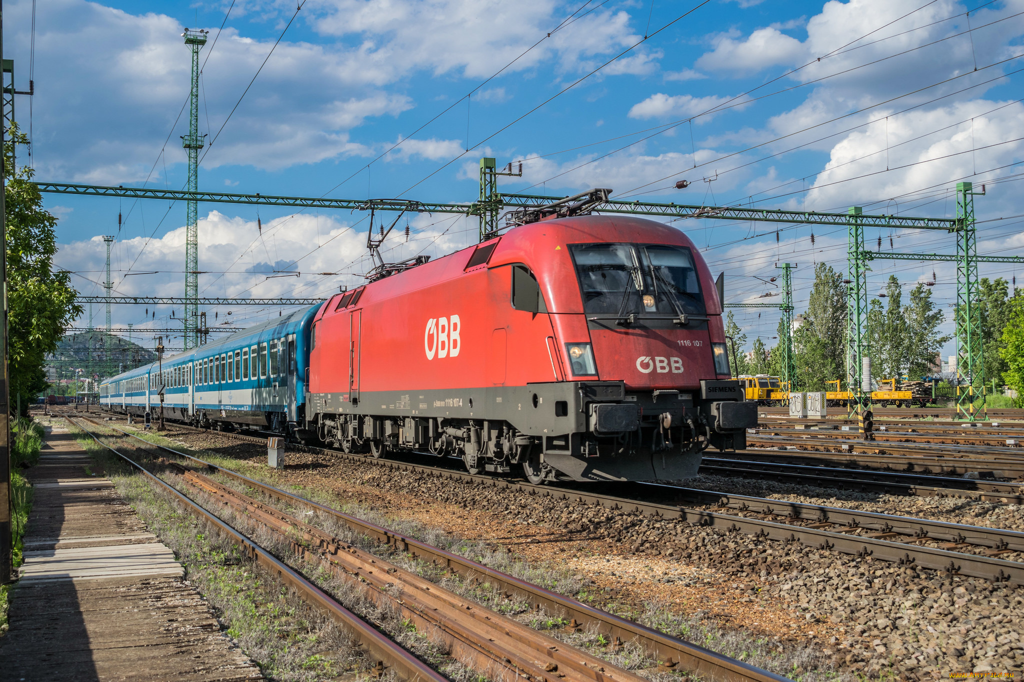 техника, электровозы, состав, локомотив