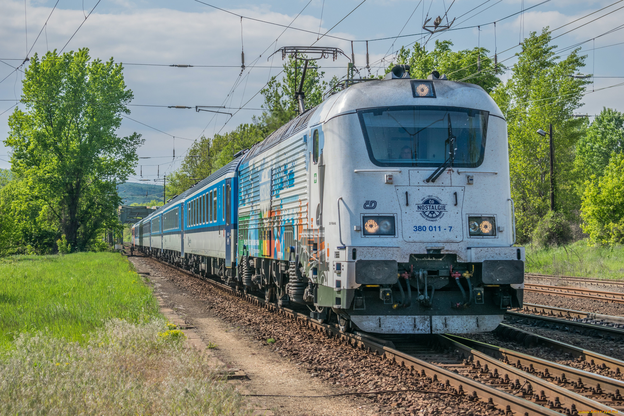 техника, электровозы, состав, локомотив