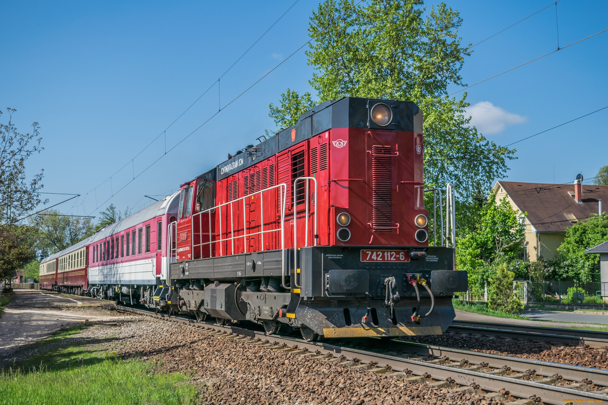 техника, поезда, состав, локомотив