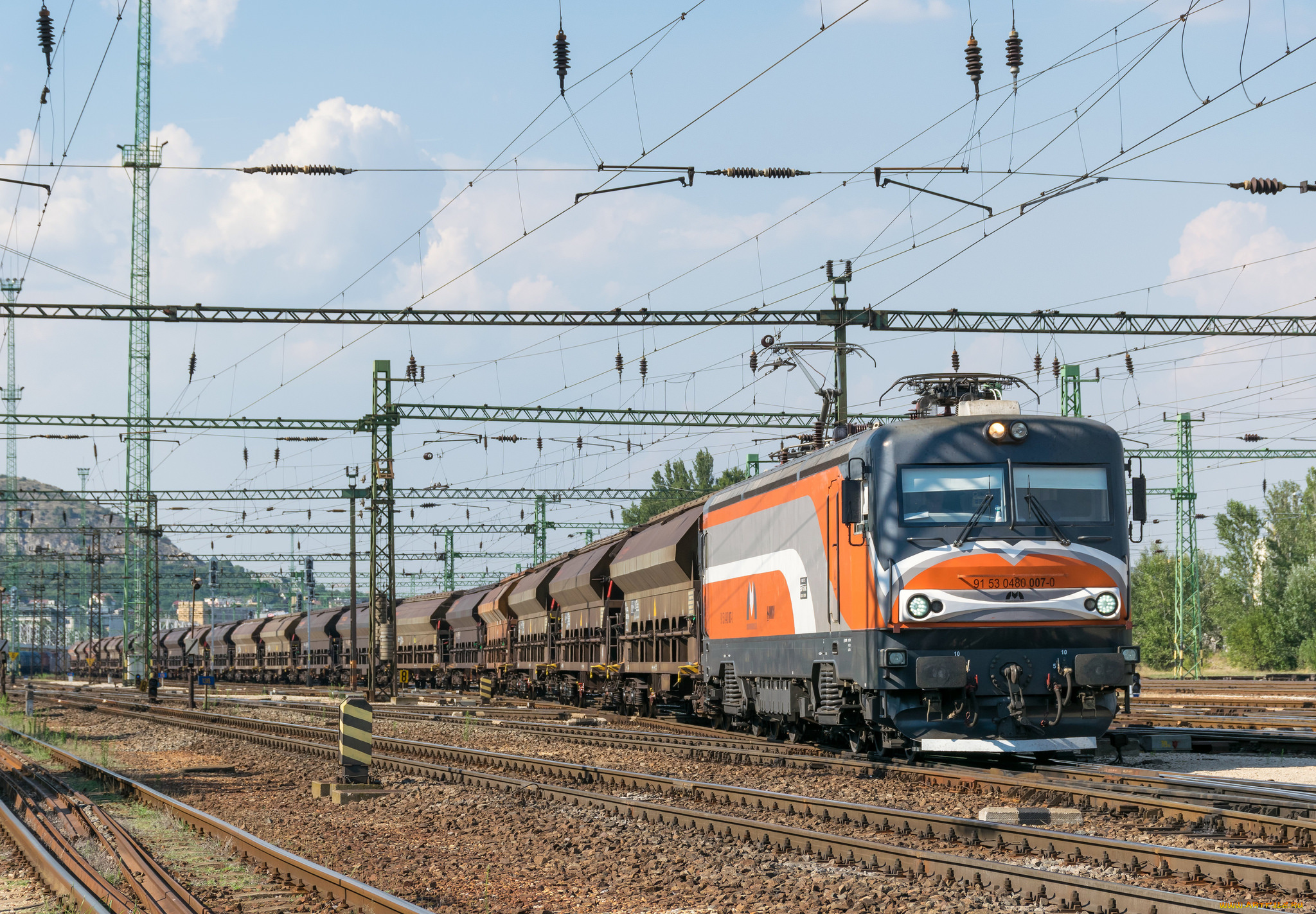 техника, электровозы, состав, локомотив