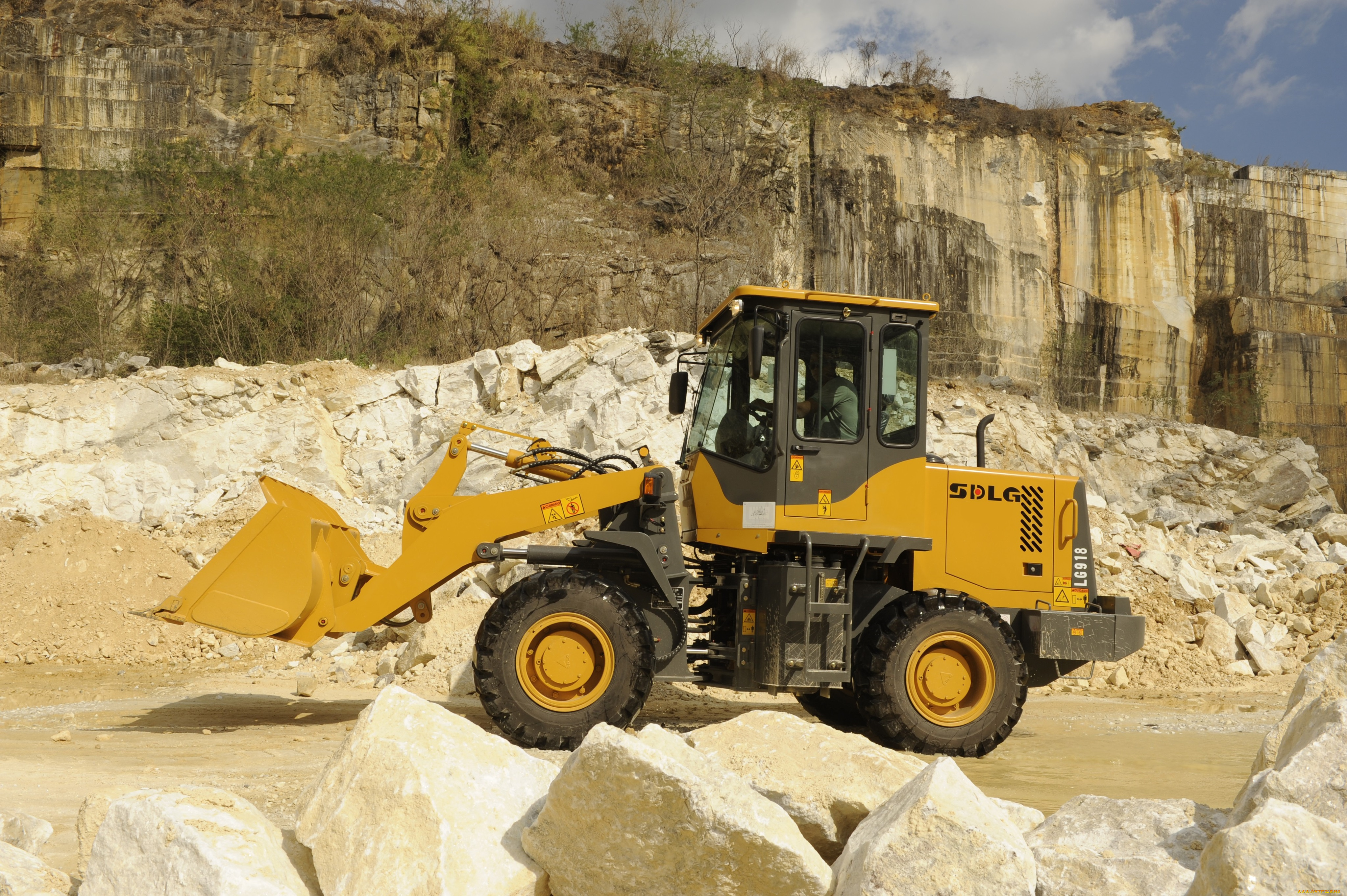 техника, фронтальные, погрузчики, sdlg