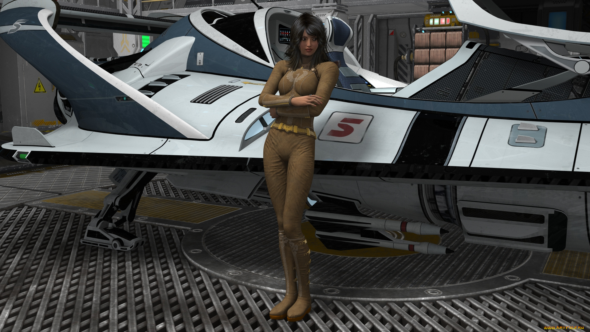 3д, графика, фантазия, , fantasy, девушка, взгляд, фон