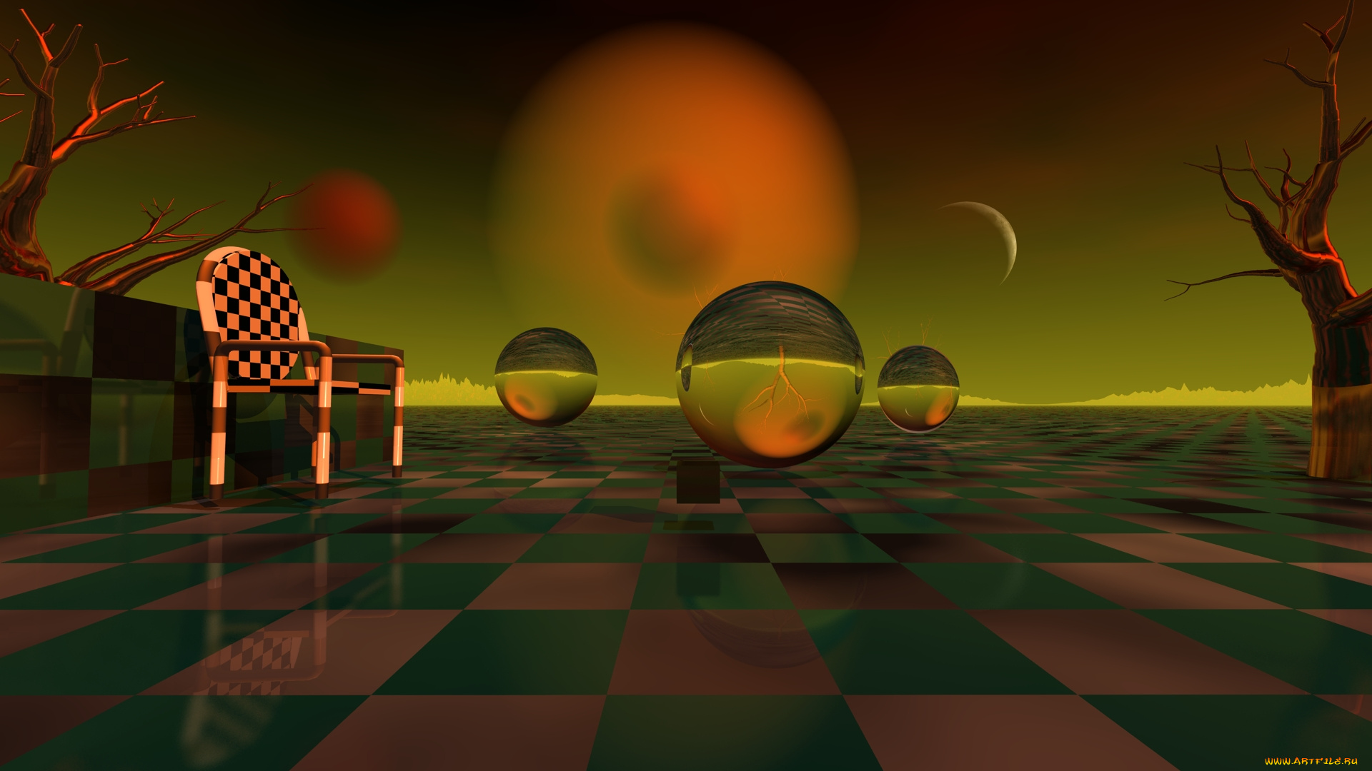 3д, графика, шары, , balls, шары, фон