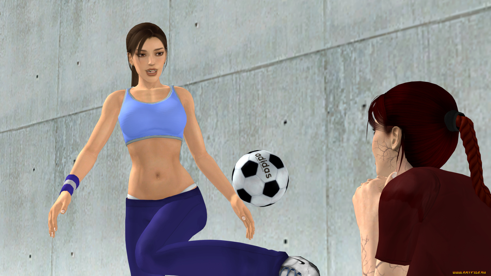 3д, графика, спорт, , sport, фон, взгляд, девушки