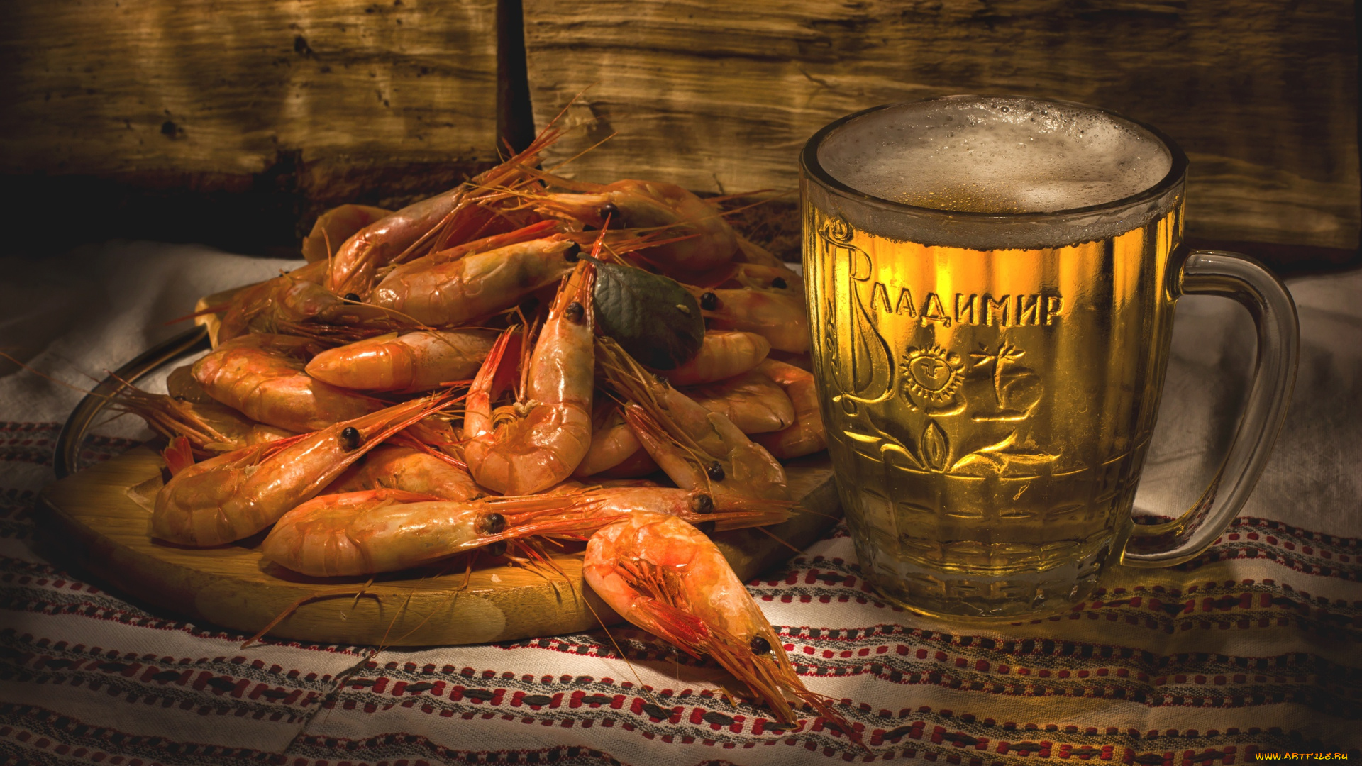 еда, напитки, , пиво, бокал, креветки, пиво