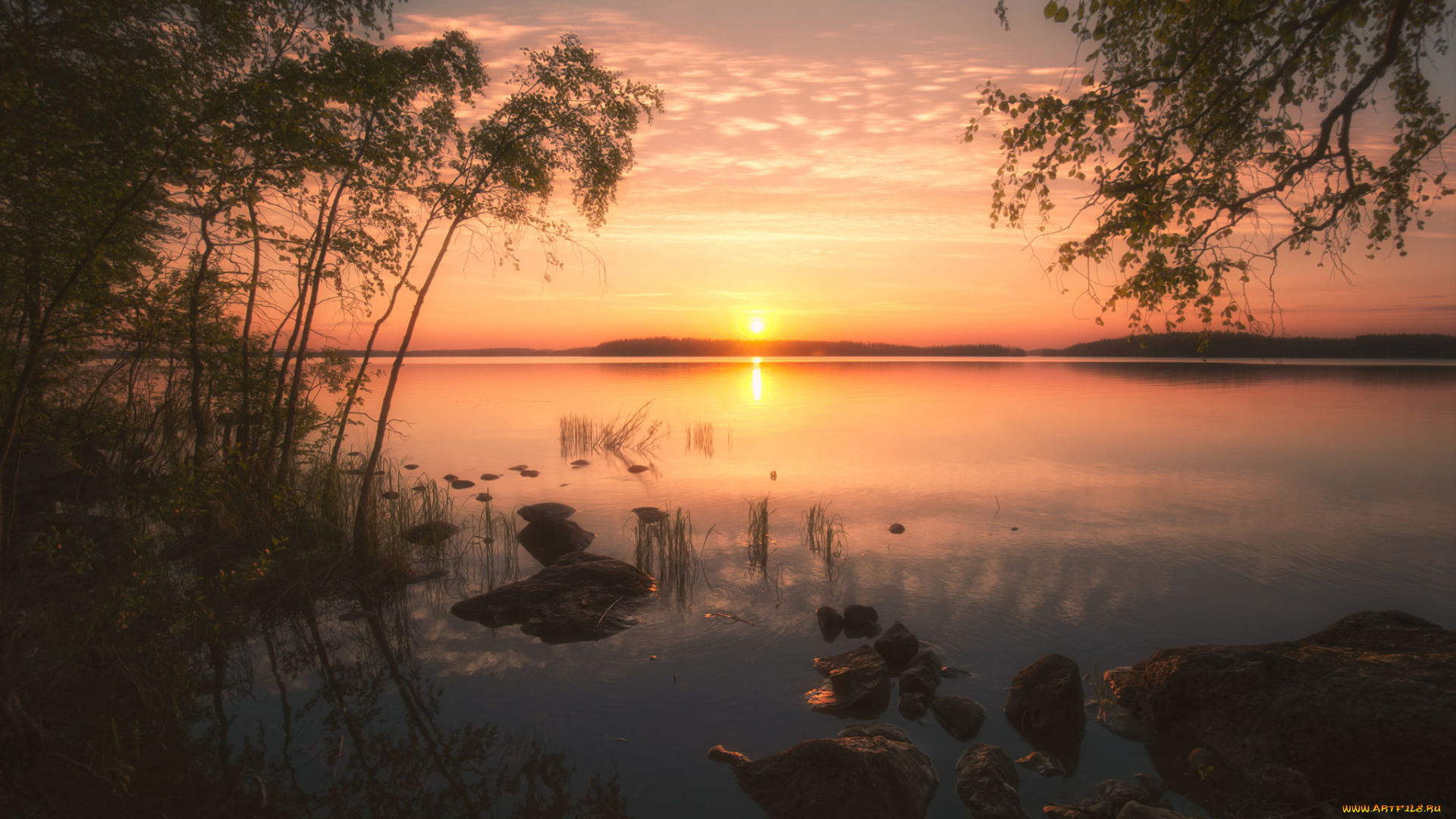 природа, восходы, закаты, простор