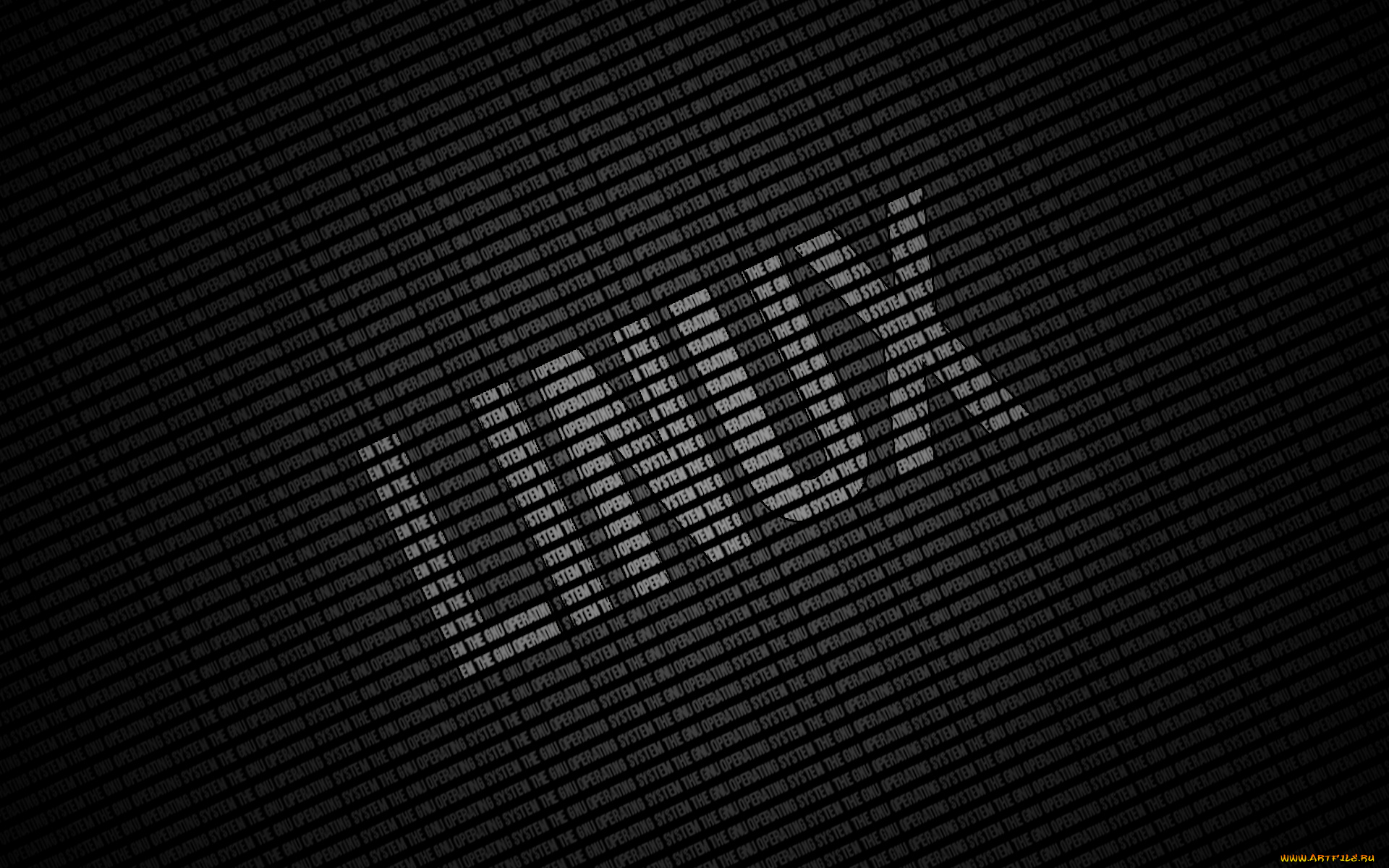 компьютеры, linux, логотип, фон