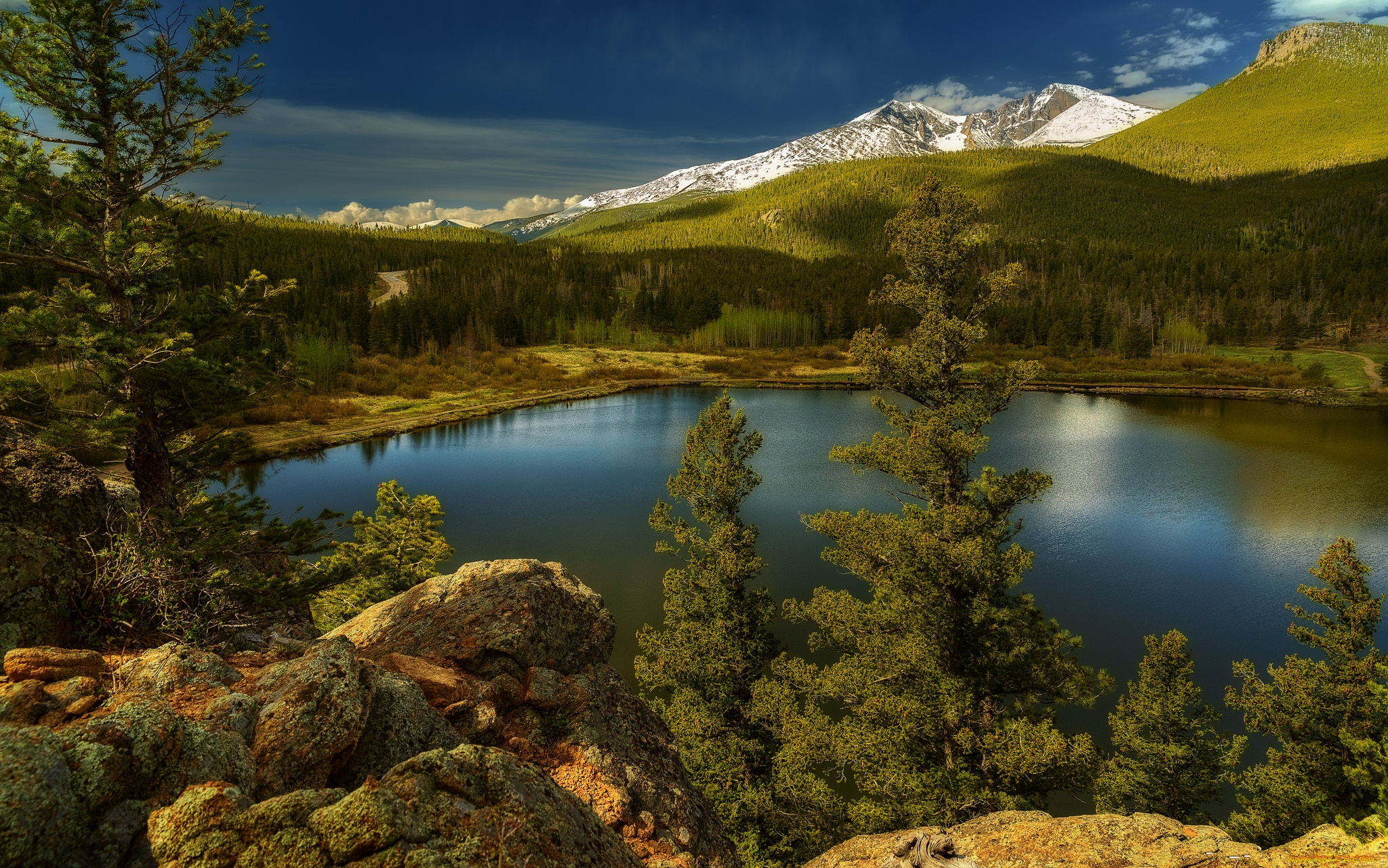 природа, реки, озера, простор