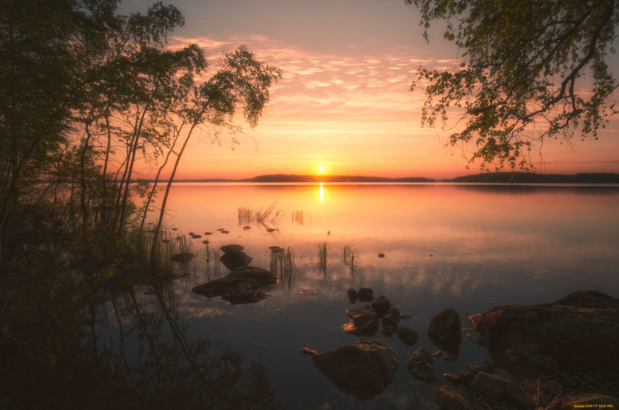 природа, восходы, закаты, простор