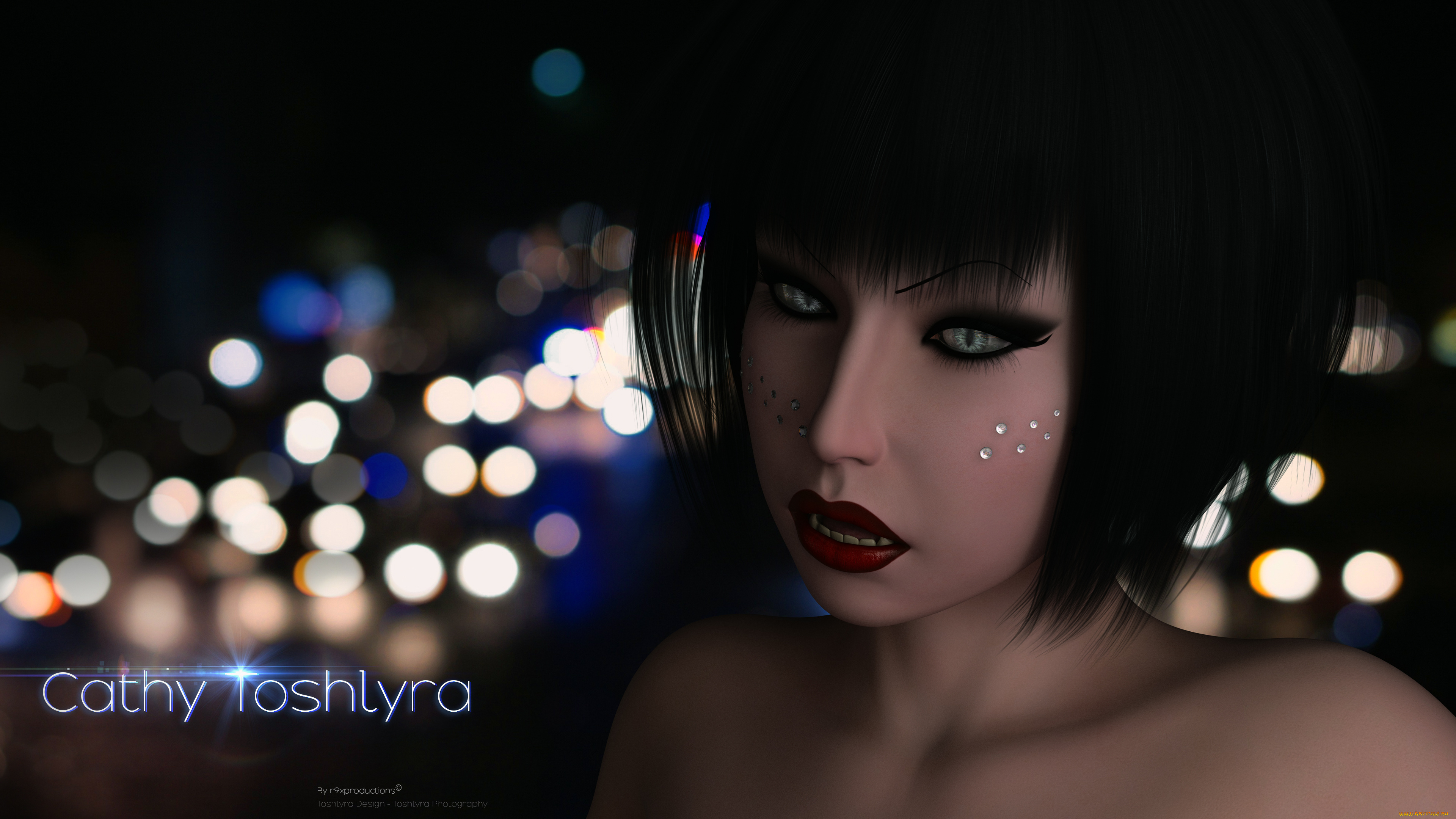 3д, графика, портрет, , portraits, фон, взгляд, девушка