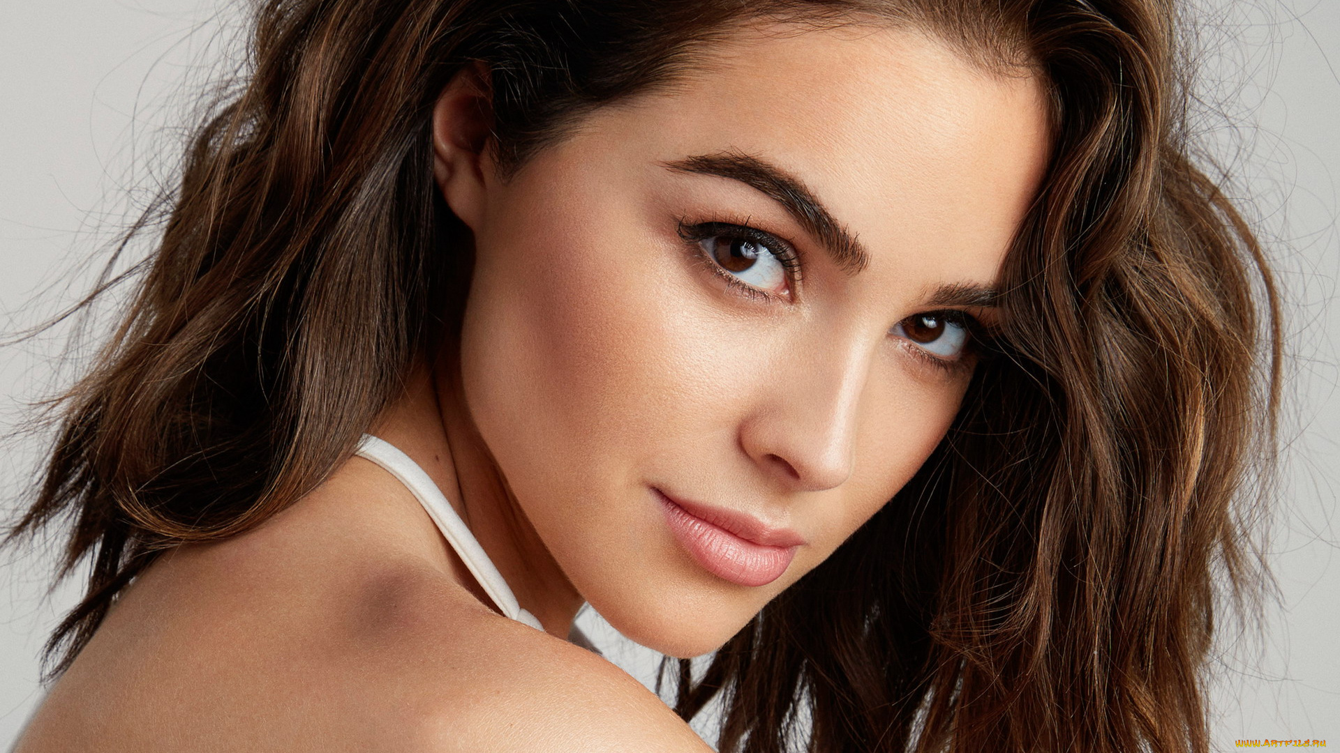 девушки, olivia, culpo, лицо, шатенка