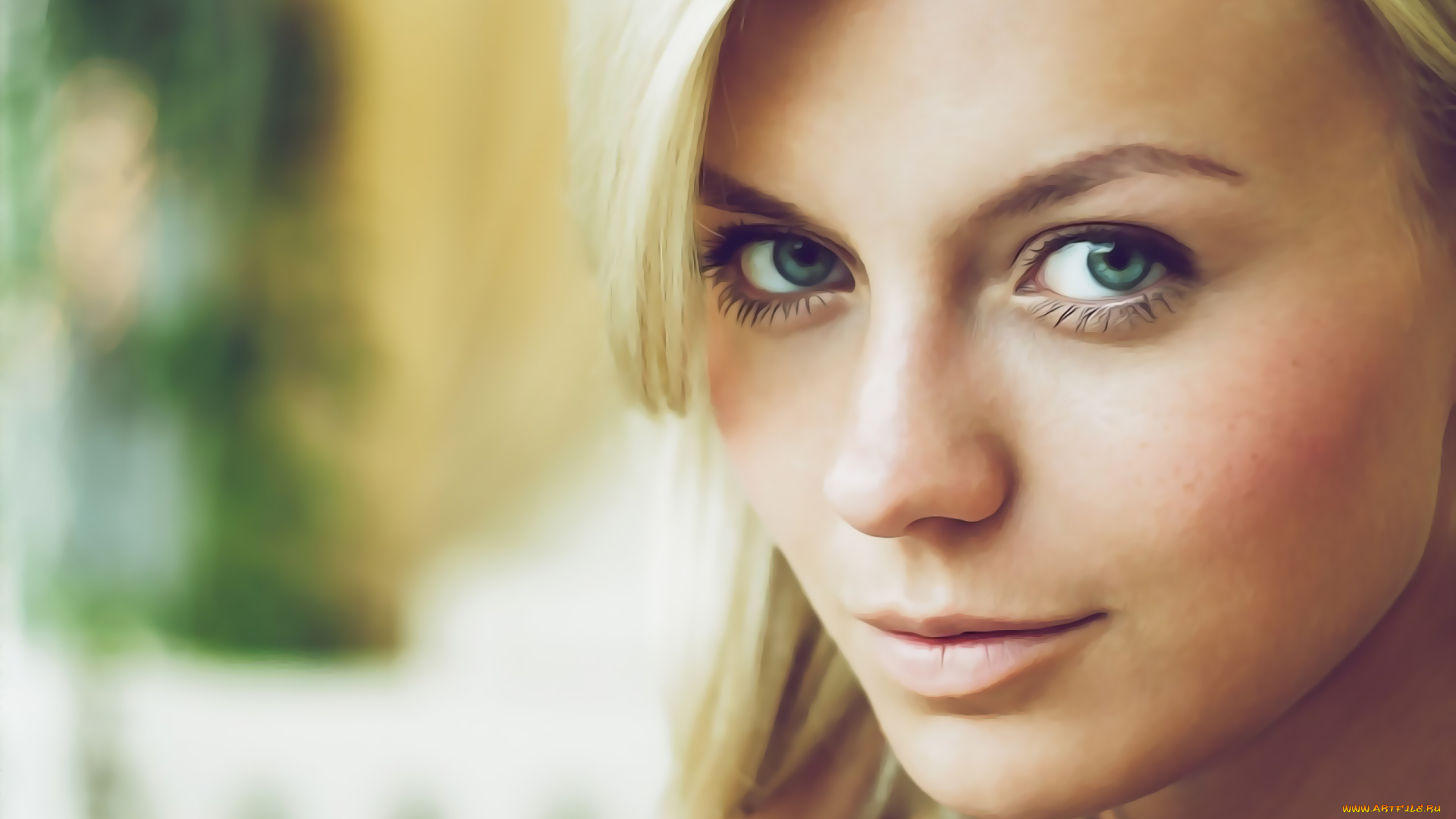 календари, компьютерный, дизайн, взгляд, лицо, девушка, женщина, calendar, 2019