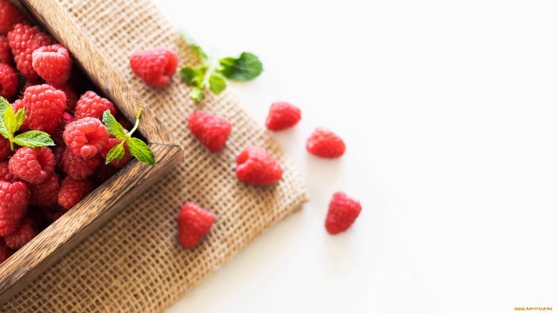 еда, малина, ягоды, спелая