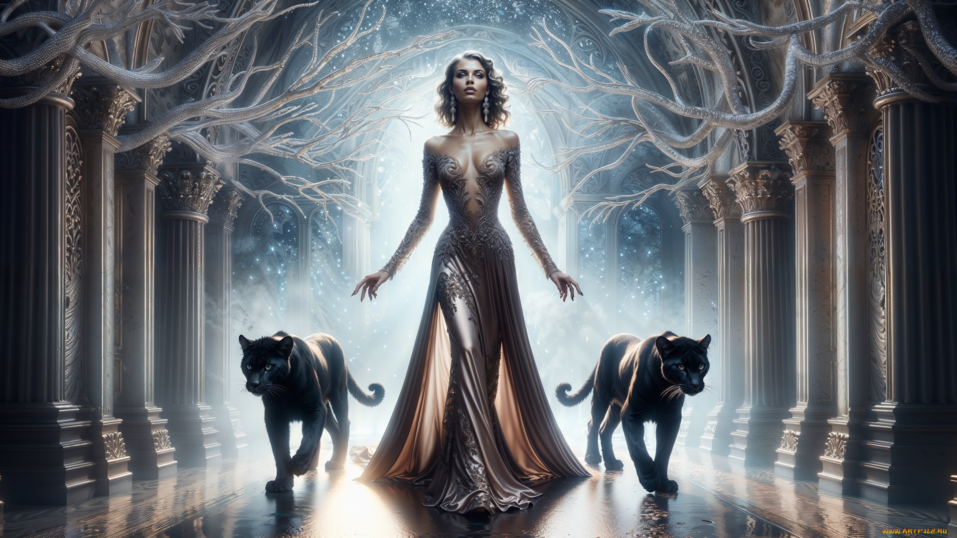 3д, графика, фантазия, , fantasy, девушка