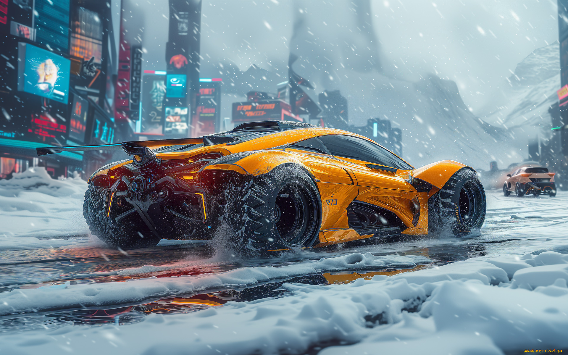 автомобили, 3д, 3d