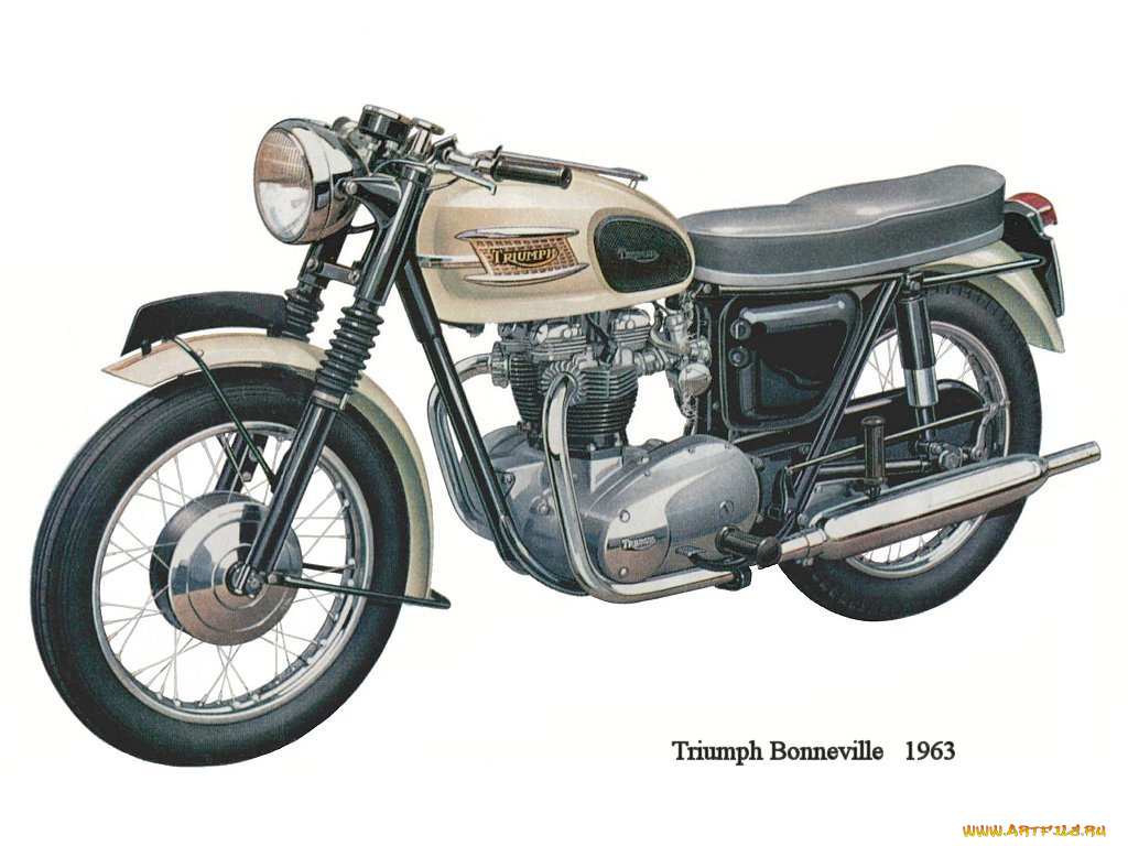 tryumph, bonneville, мотоциклы, triumph