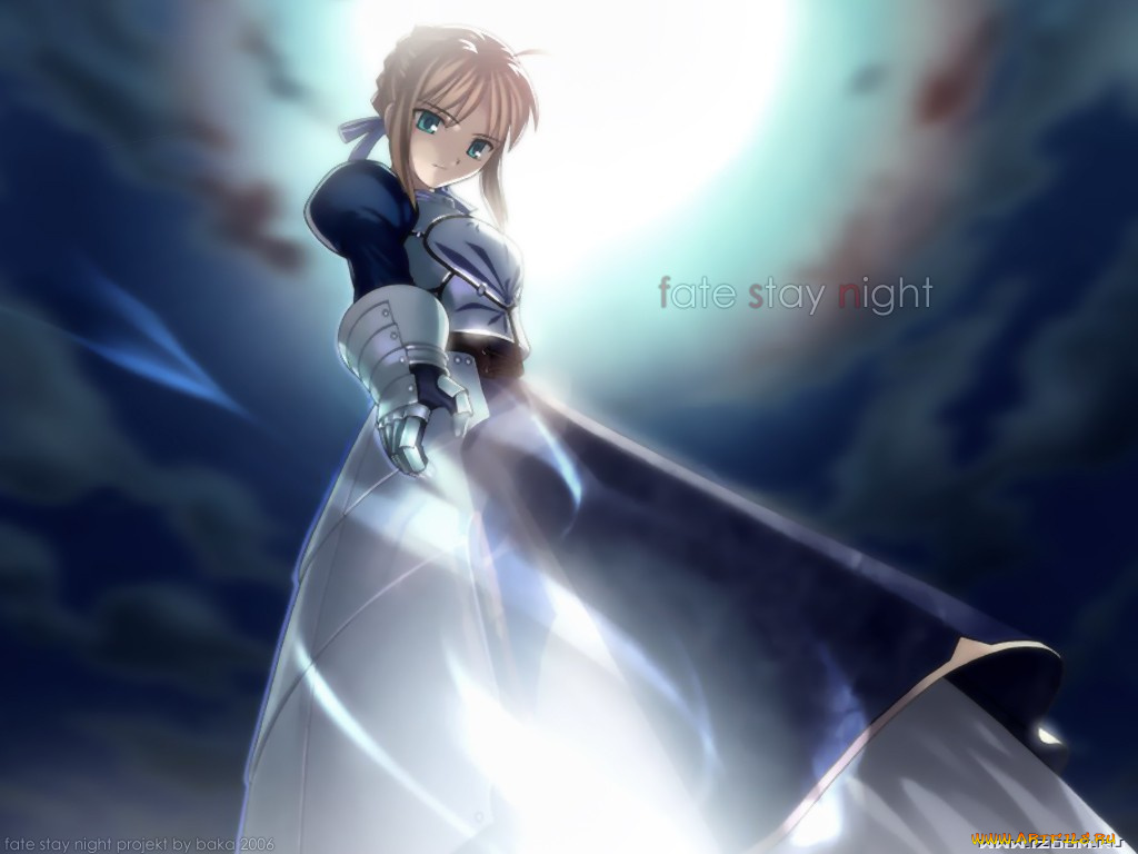 аниме, fate, stay, night
