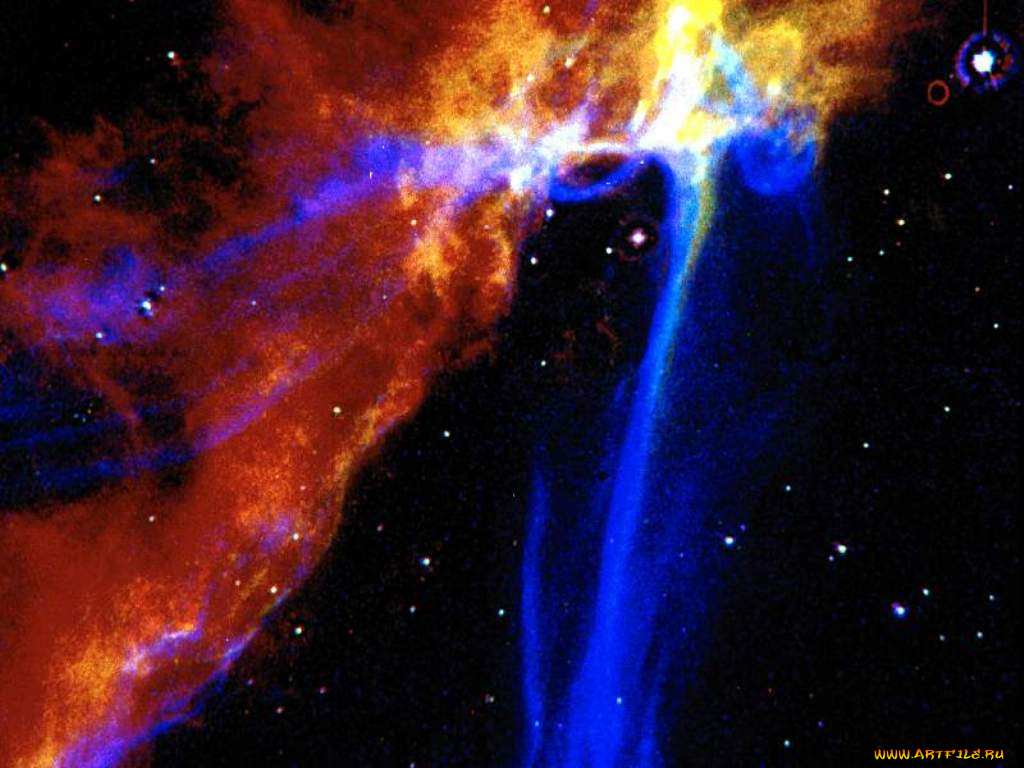 космос, галактики, туманности