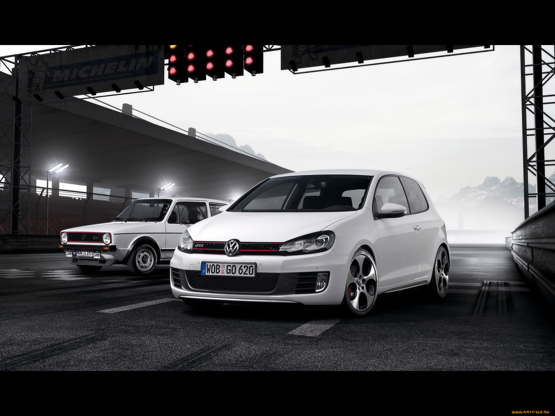 2009, volkswagen, golf, gti, автомобили