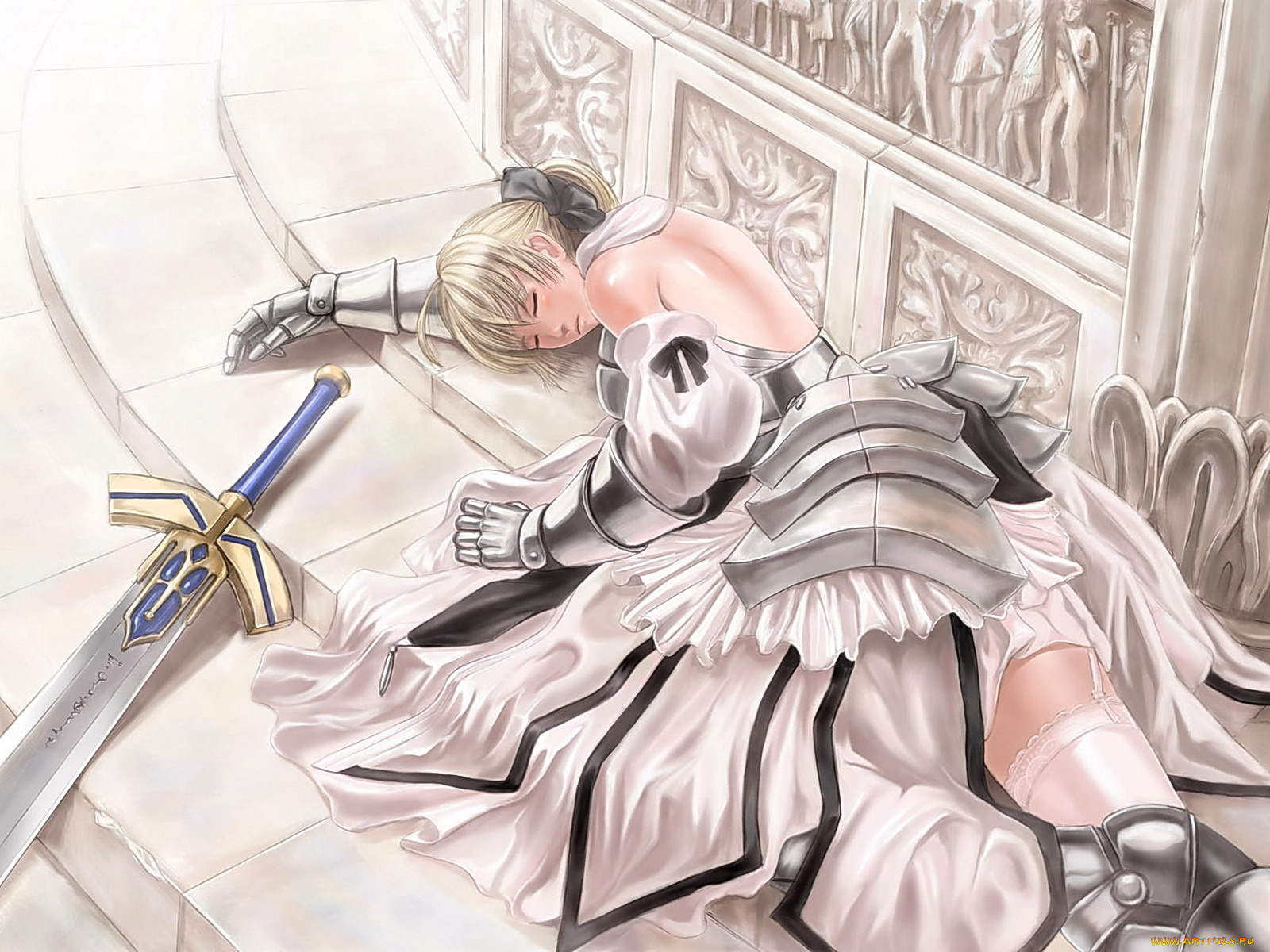 аниме, fate, stay, night