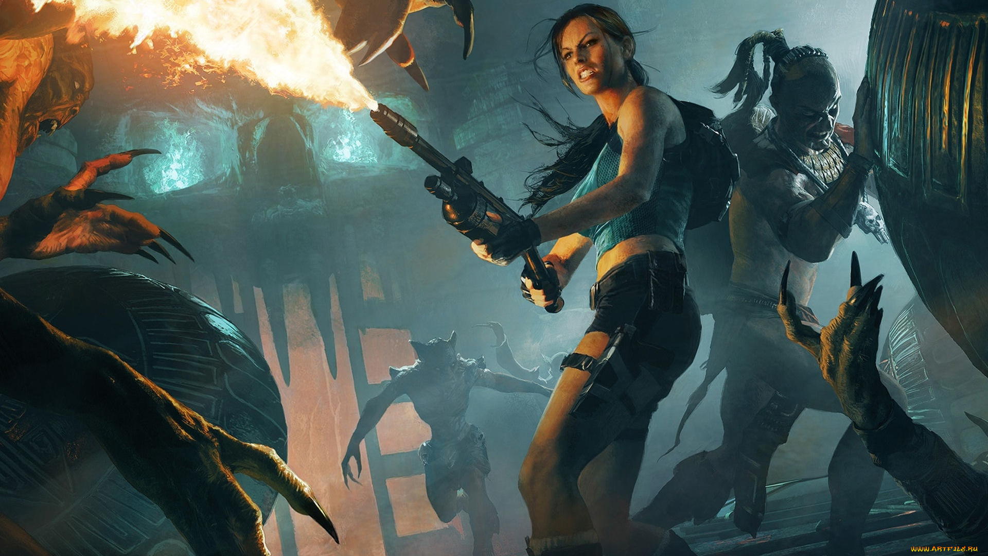 lara, croft, and, the, guardian, of, light, видео, игры
