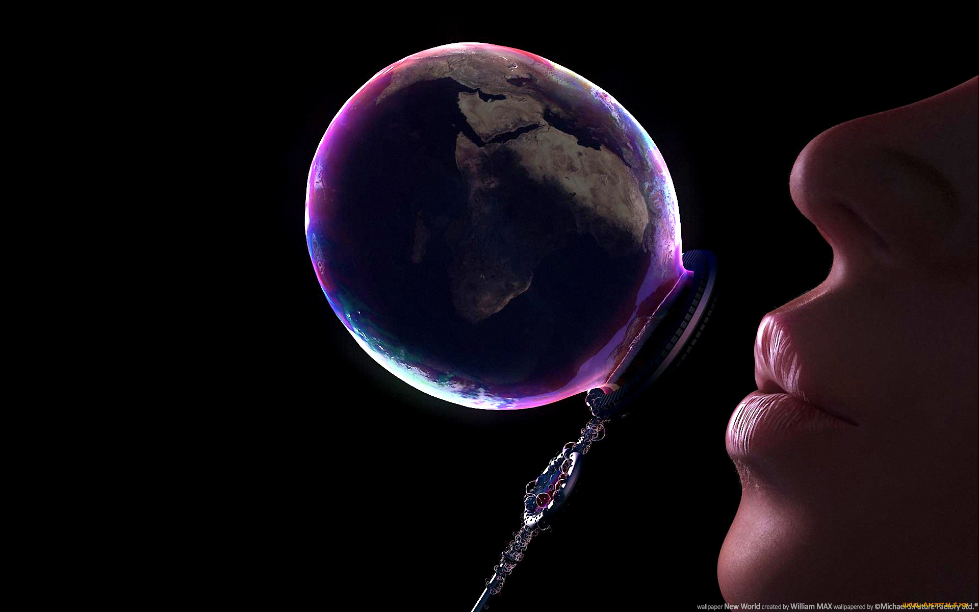 new, world, 3д, графика, другое