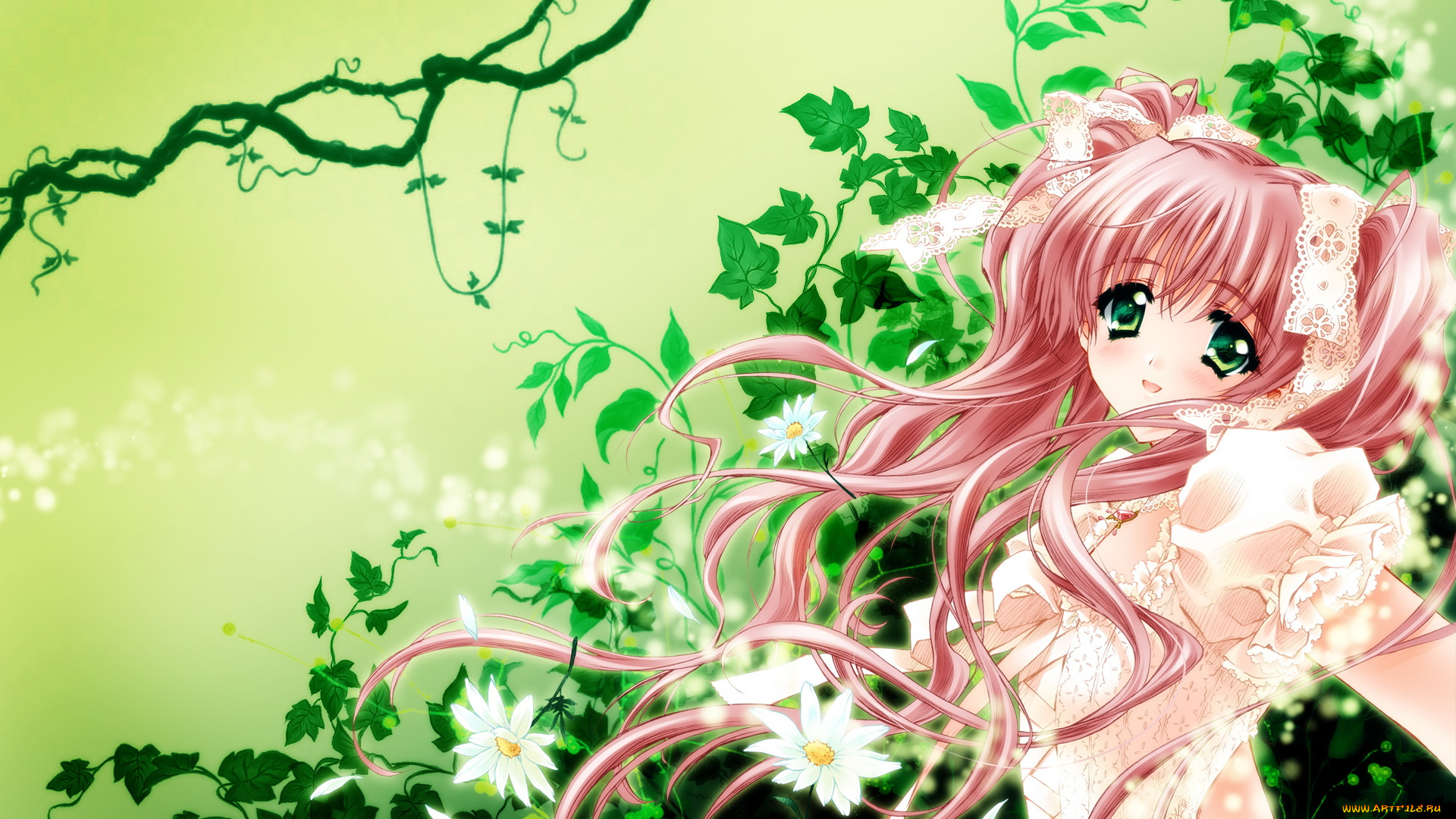 аниме, carnelian, девушка