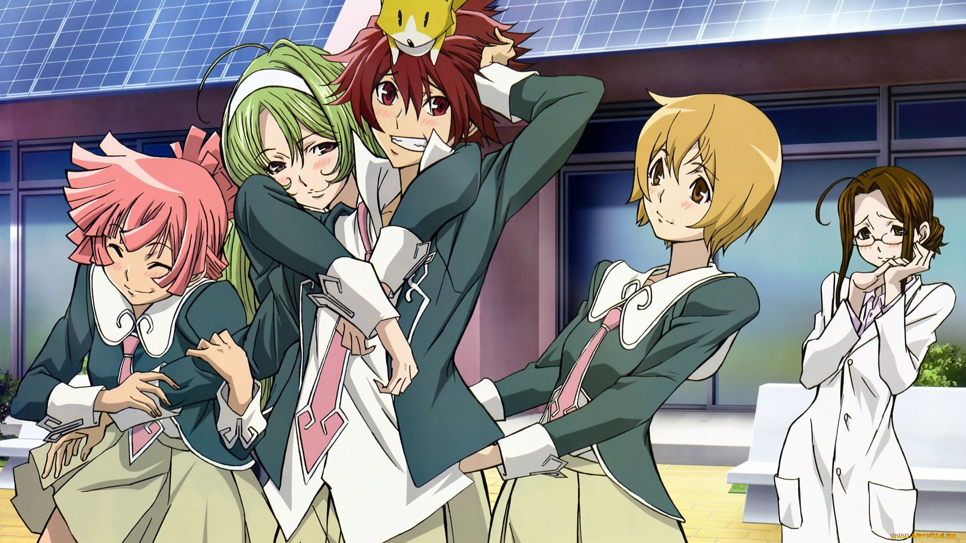 аниме, star, driver, девушки