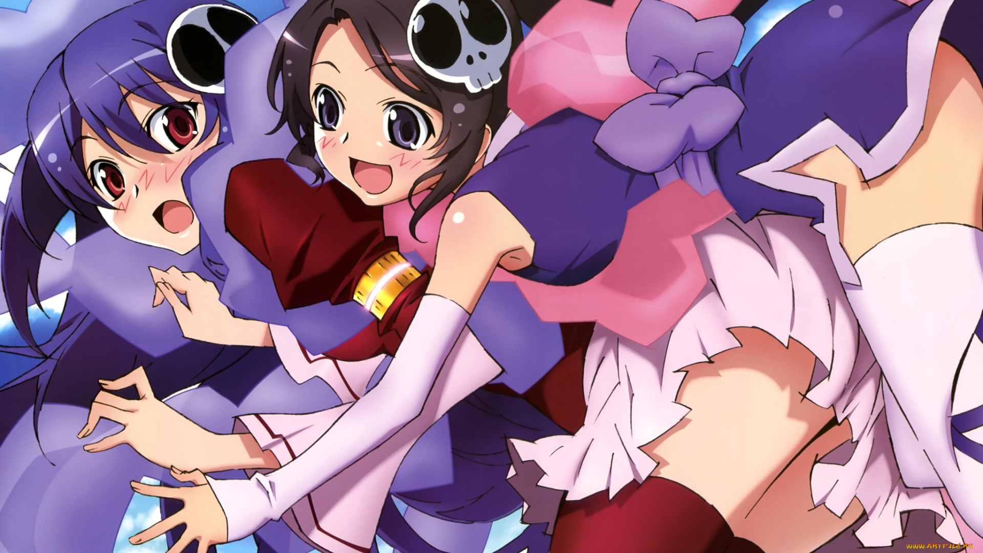 the, world, god, only, knows, аниме, kami, nomi, zo, shiru, sekai, девушки