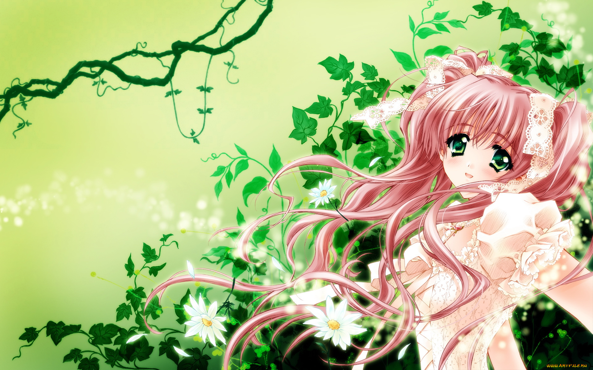 аниме, carnelian, девушка