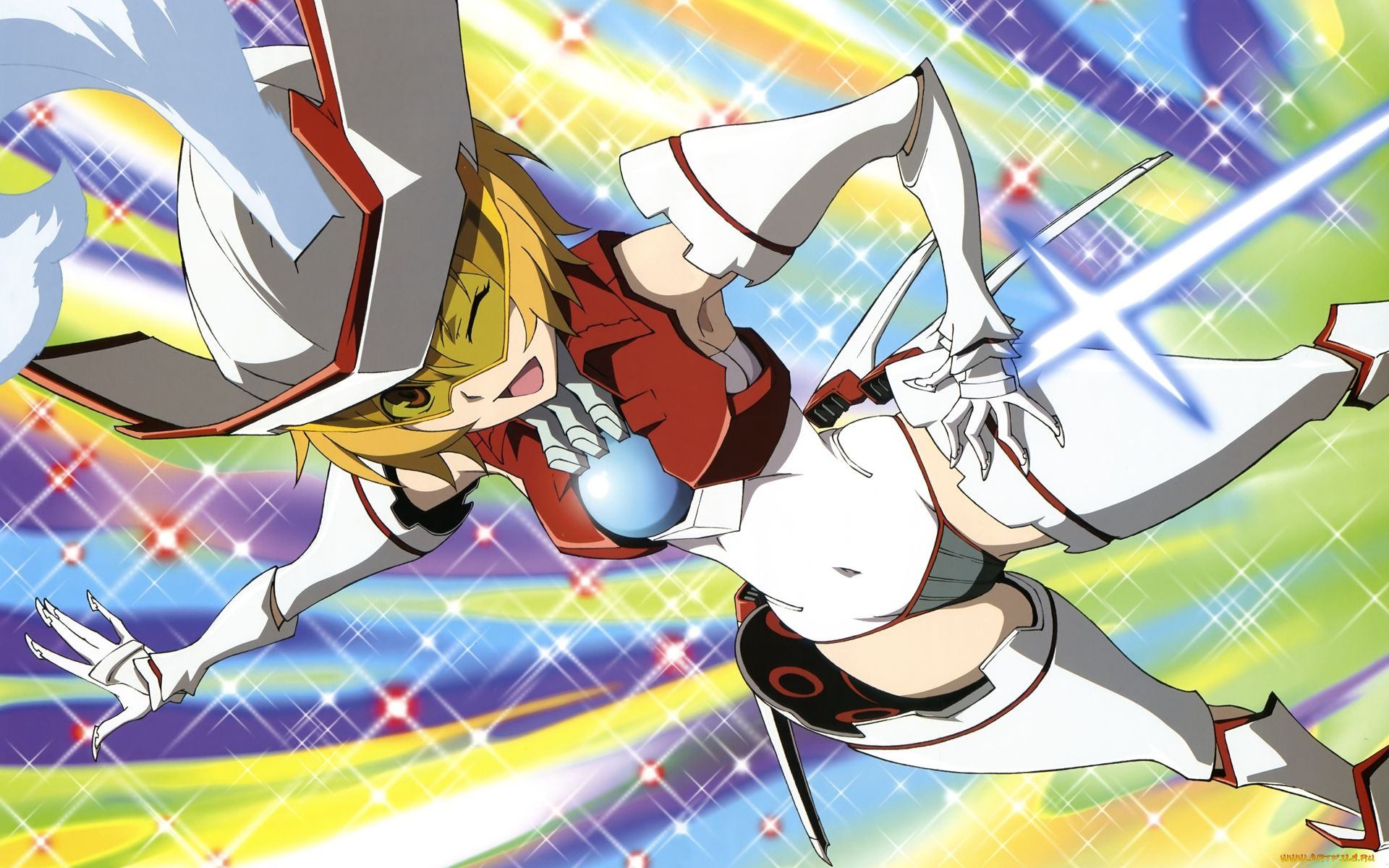 аниме, star, driver, девушка