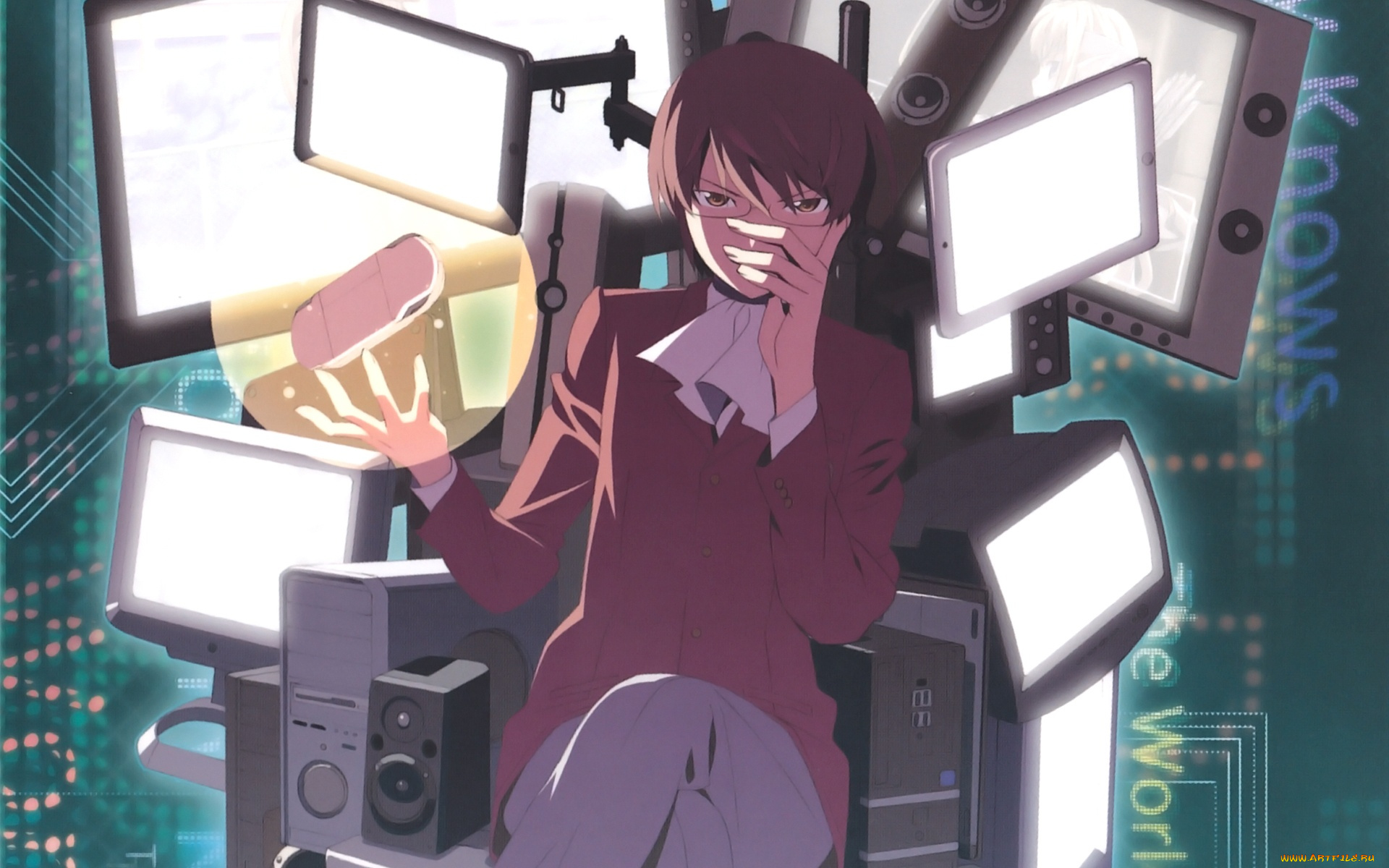 the, world, god, only, knows, аниме, kami, nomi, zo, shiru, sekai, девушка