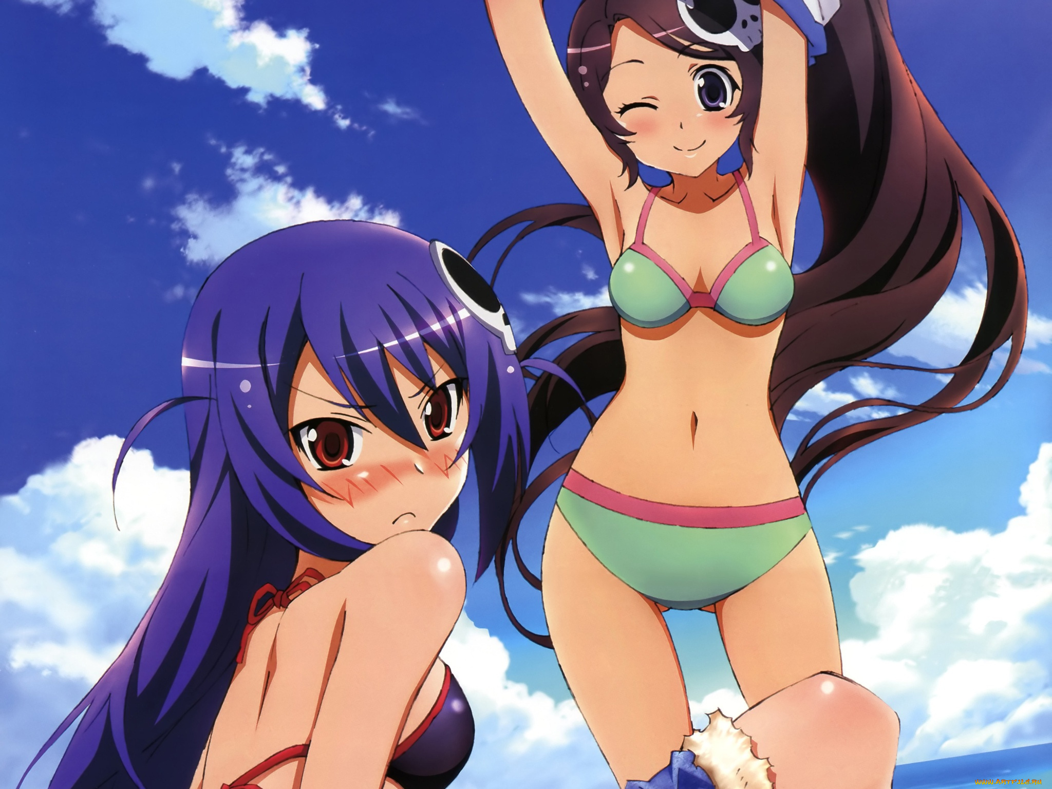 the, world, god, only, knows, аниме, kami, nomi, zo, shiru, sekai, девушки