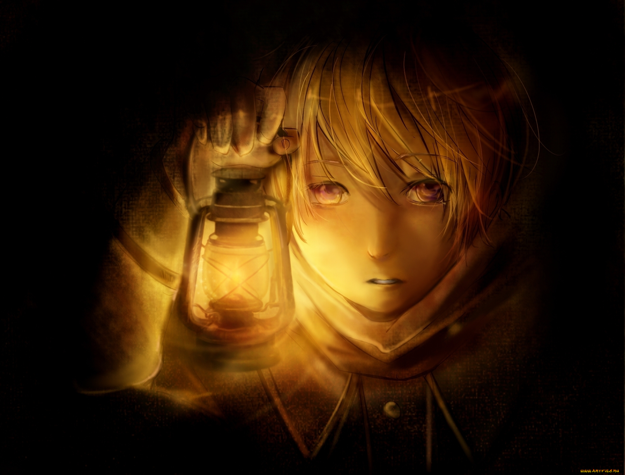 аниме, hetalia, axis, powers, фонарь, парень