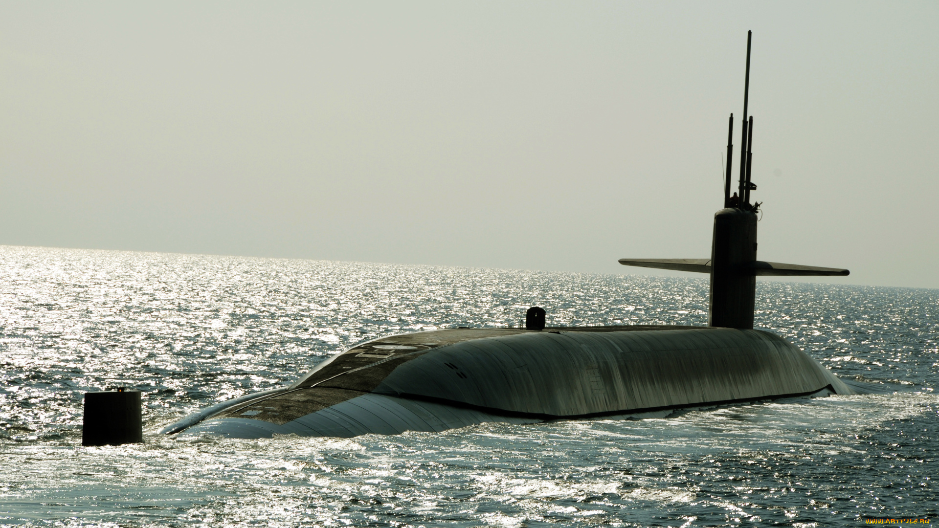 корабли, подводные, лодки, вода