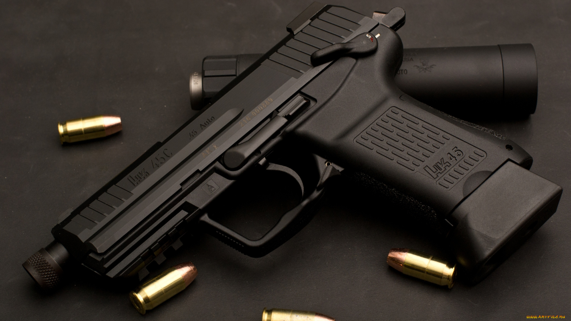 оружие, пистолеты, пули, ствол