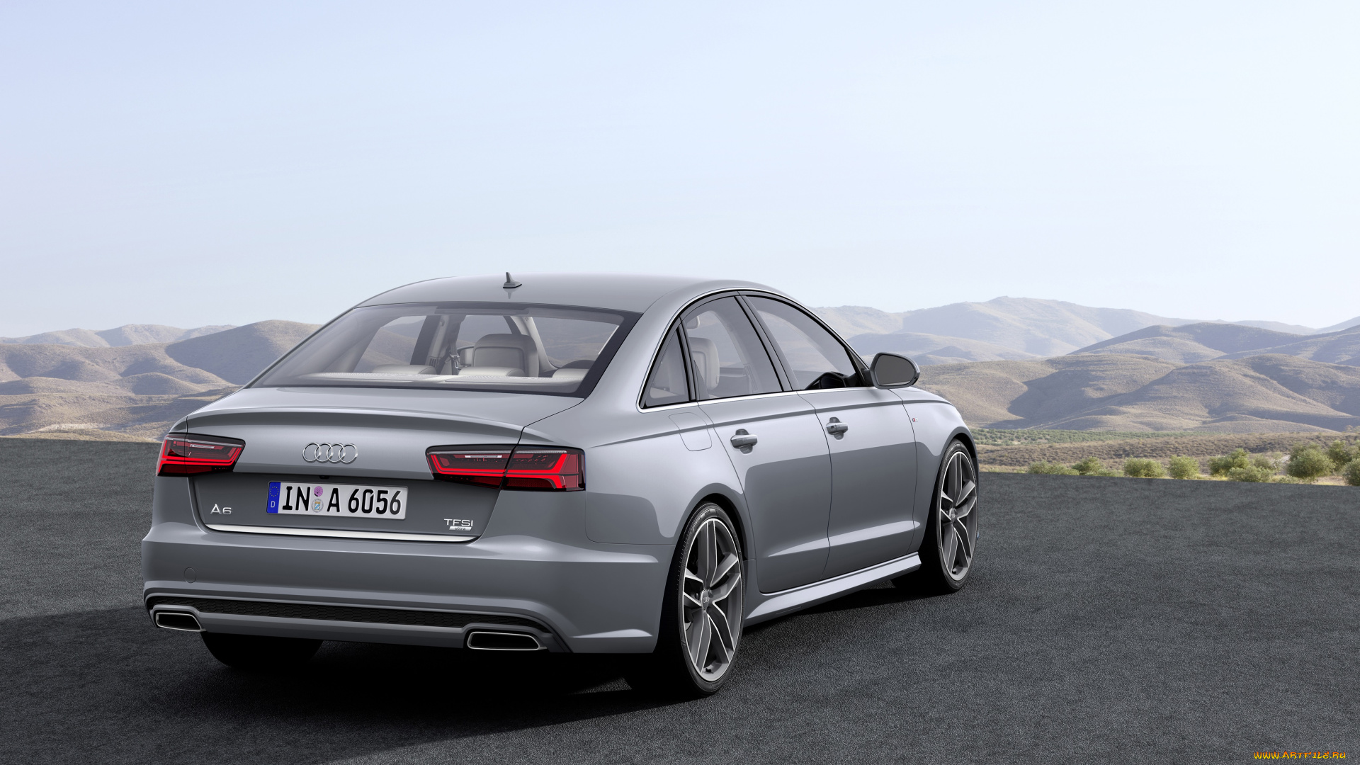 автомобили, audi, 2014г, серый, 4g-c7, sedan, a6, tfsi, ultra, s-line