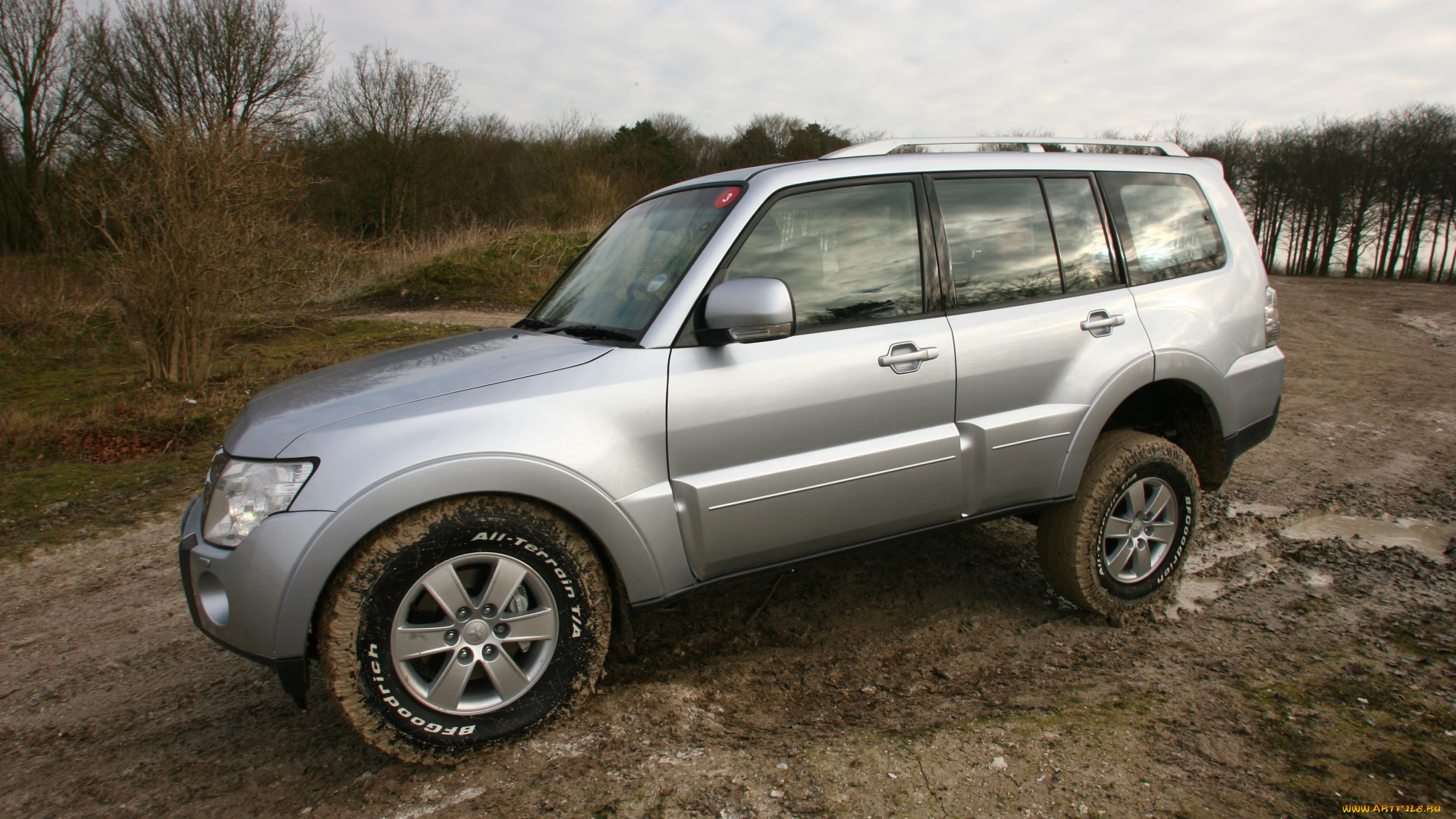 автомобили, mitsubishi, 5-door, светлый, shogun