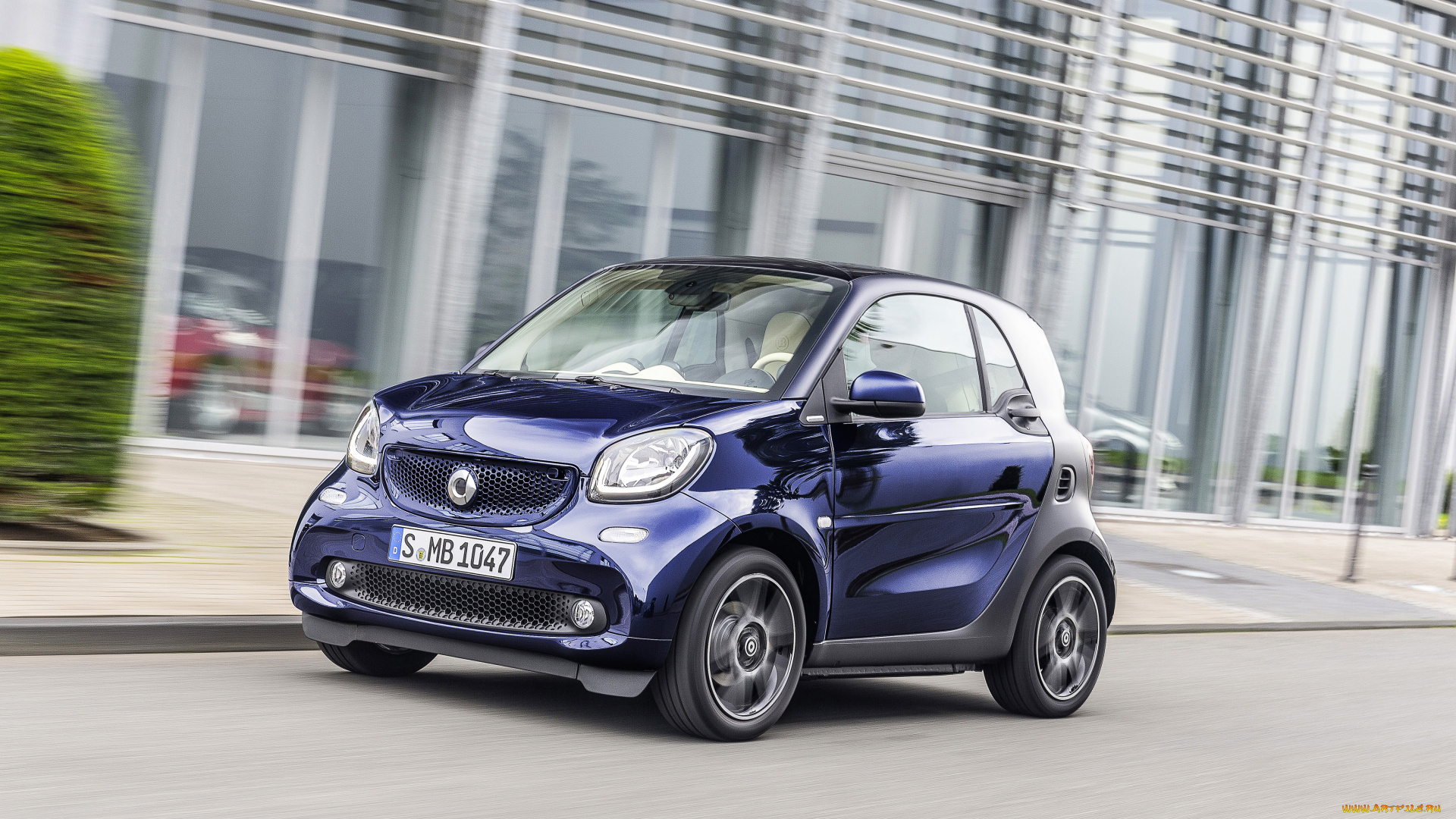 автомобили, smart, синий, 2014г, c453, coupе, made, brabus, tailor, fortwo