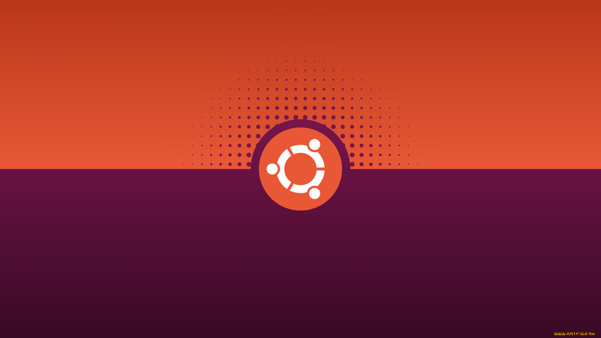 компьютеры, ubuntu, linux, фон, логотип