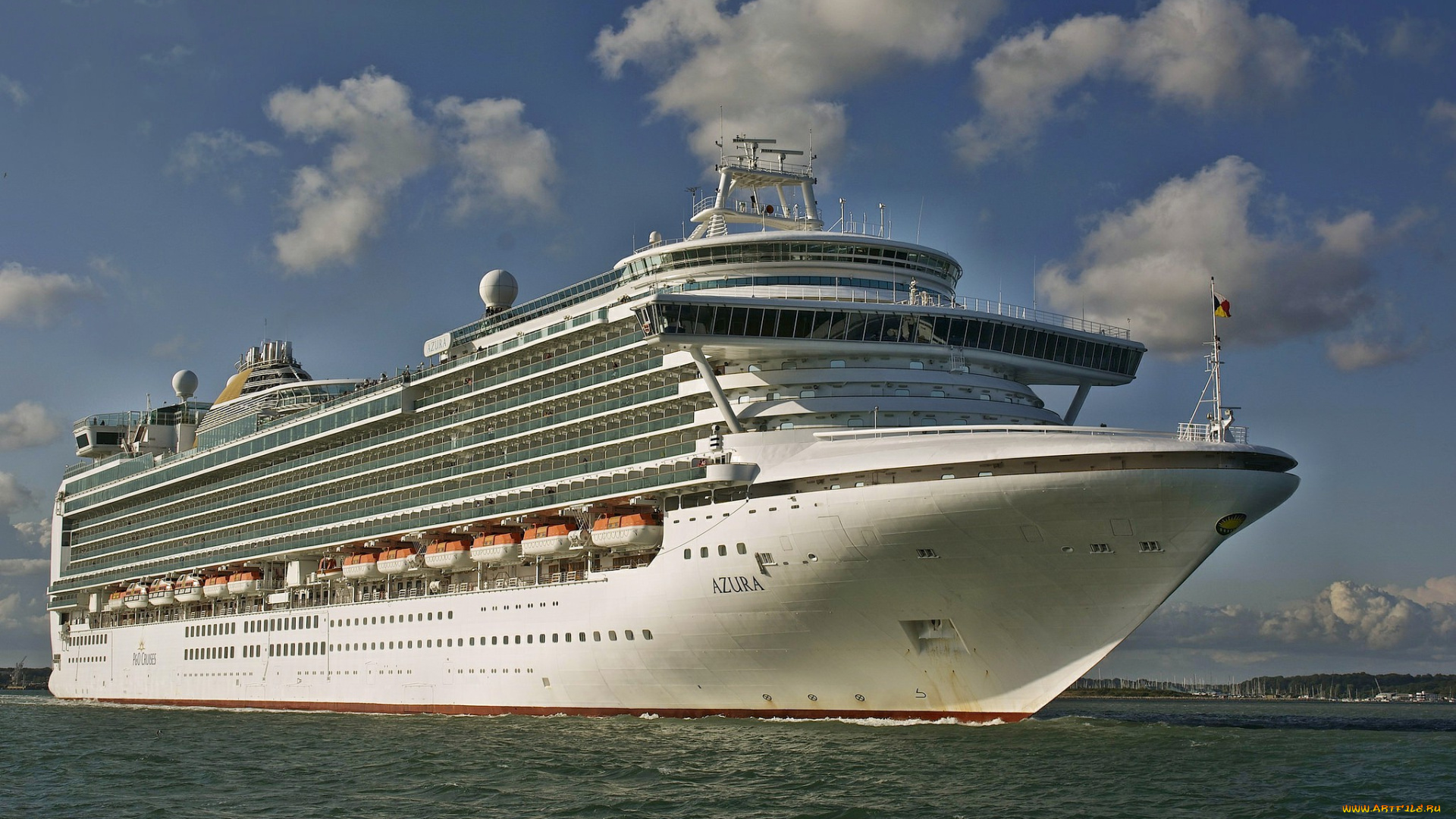 p&o, azura, корабли, лайнеры, круиз, лайнер